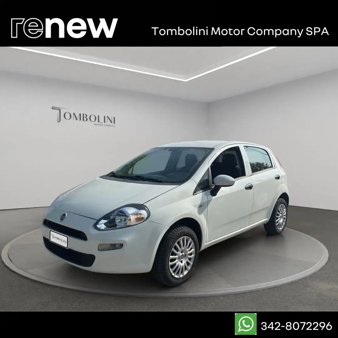 Fiat Punto Punto 5p 1.4 natural power Street 70cv E6 Bianco - 1