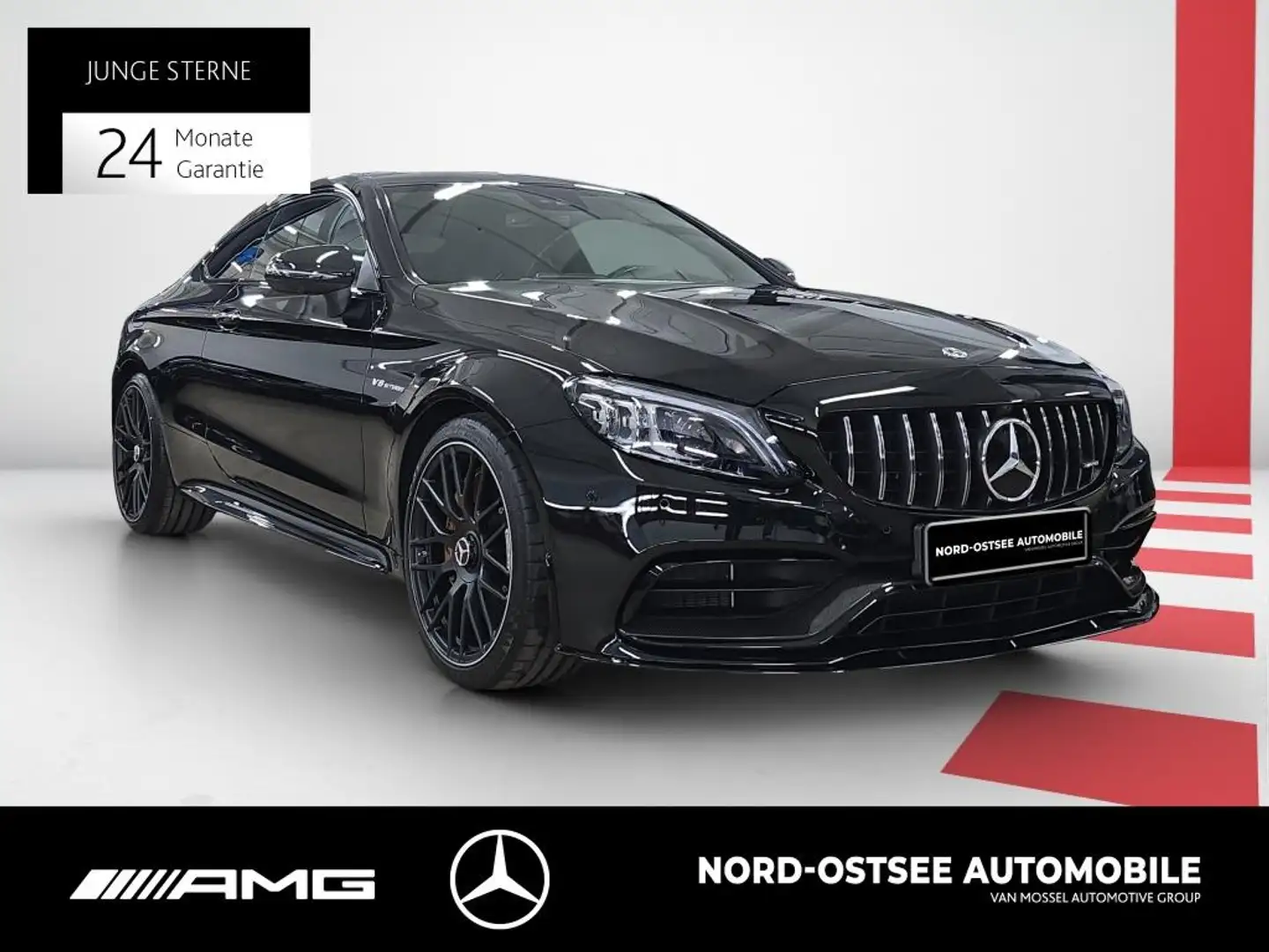 Mercedes-Benz C 63 AMG C 63 S AMG HUD BURMESTER NIGHT PANO DISTRO 360° Nero - 2