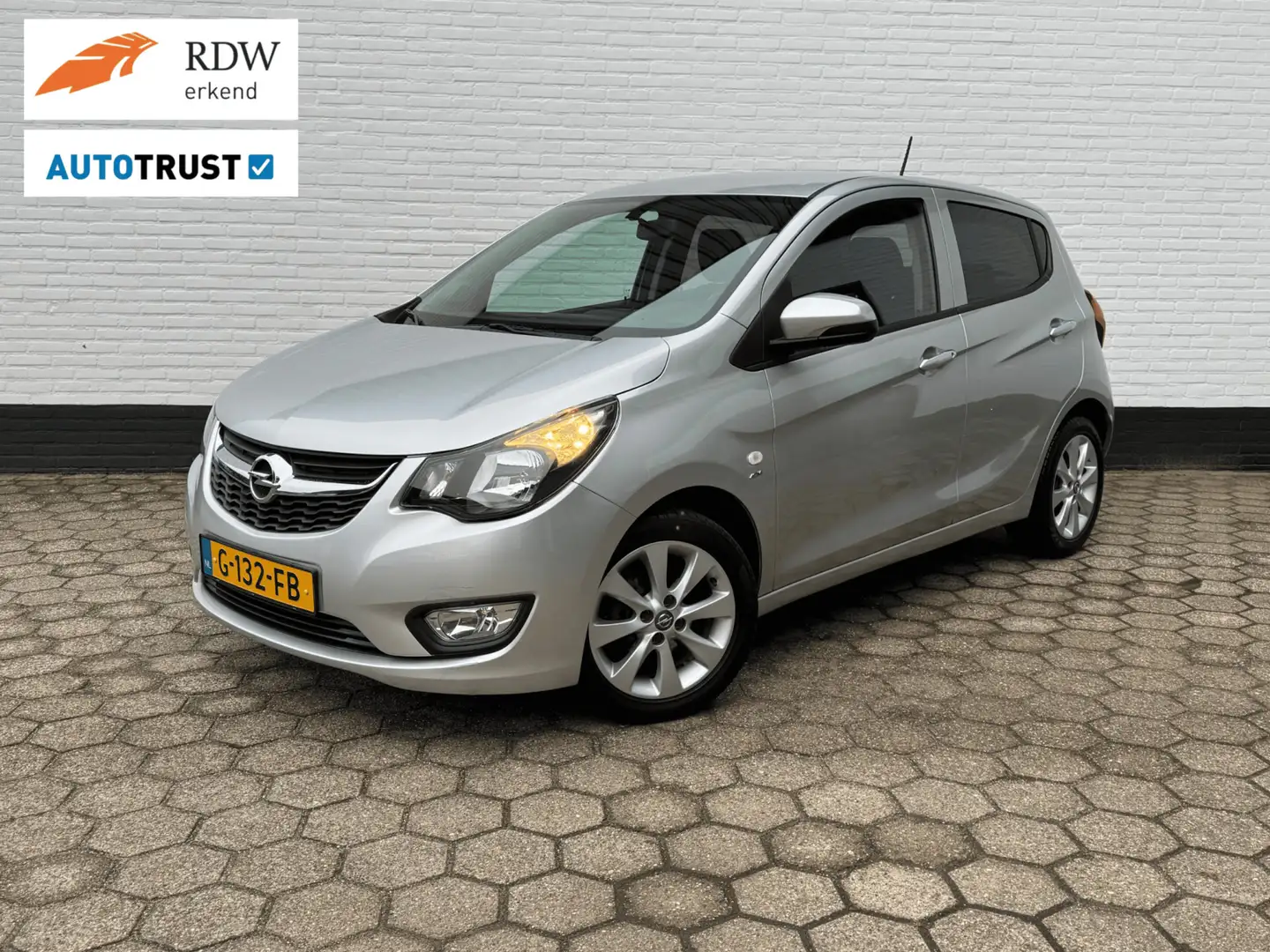 Opel Karl 1.0 Active AIRCO l AUTOMAAT l CRUISE l TOPSTAAT! Grijs - 1