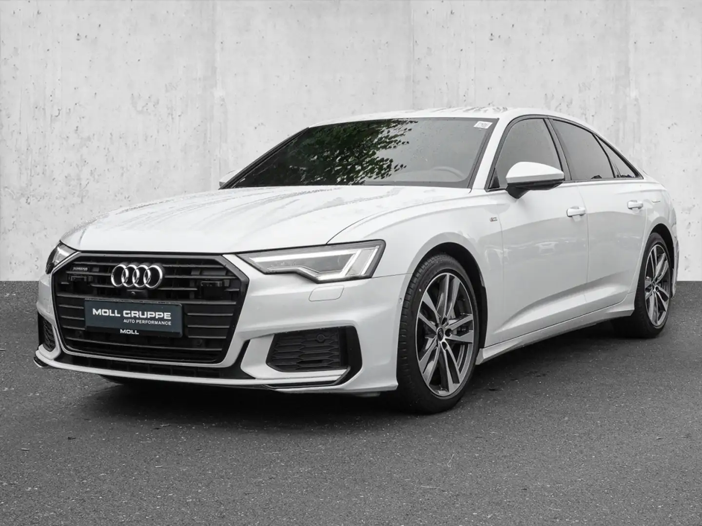 Audi A6 Limousine 50 TFSI e quattro 220(299)  S tronic Hea Weiß - 2