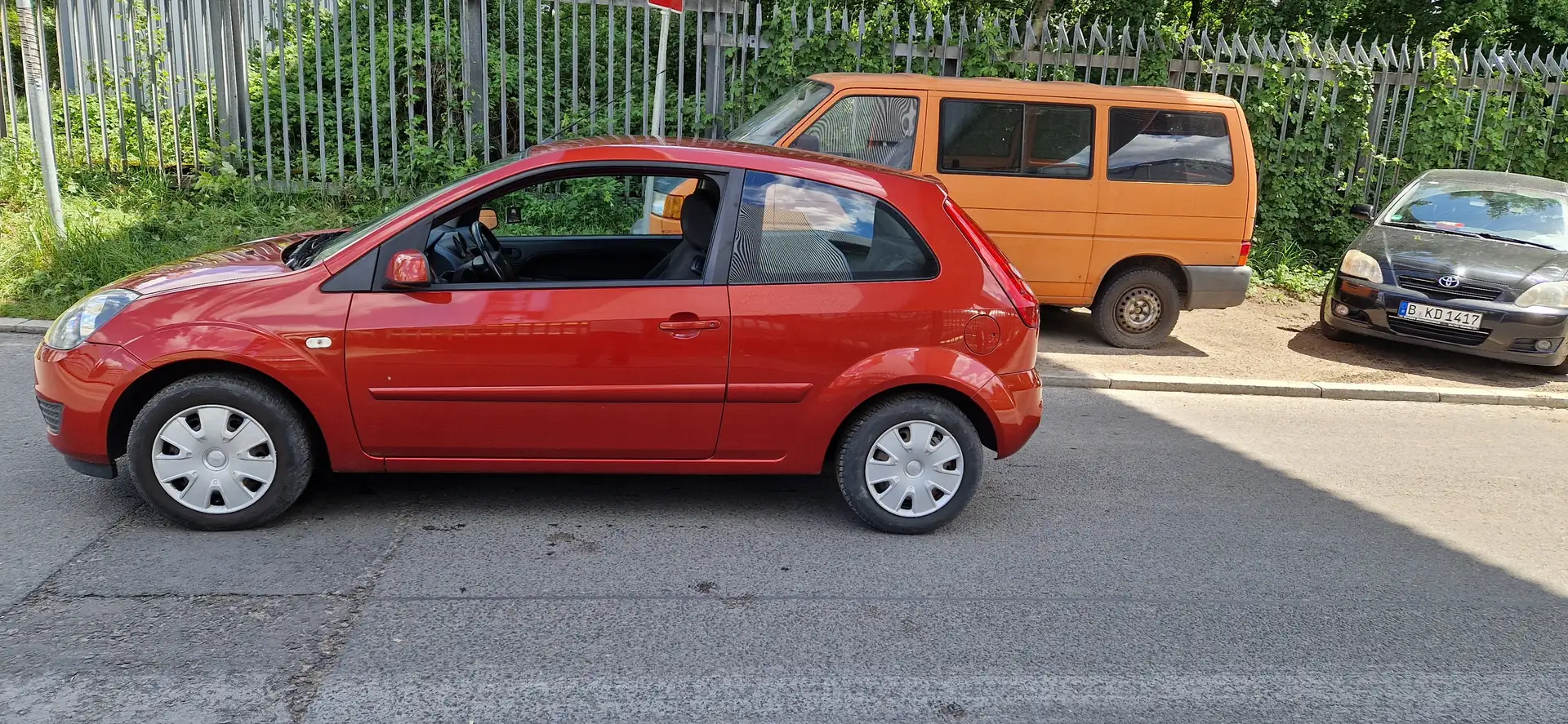 Ford Fiesta AUTOMATIC GETRIEBE-IDEAL FÜR ANFÄNGER Rouge - 2