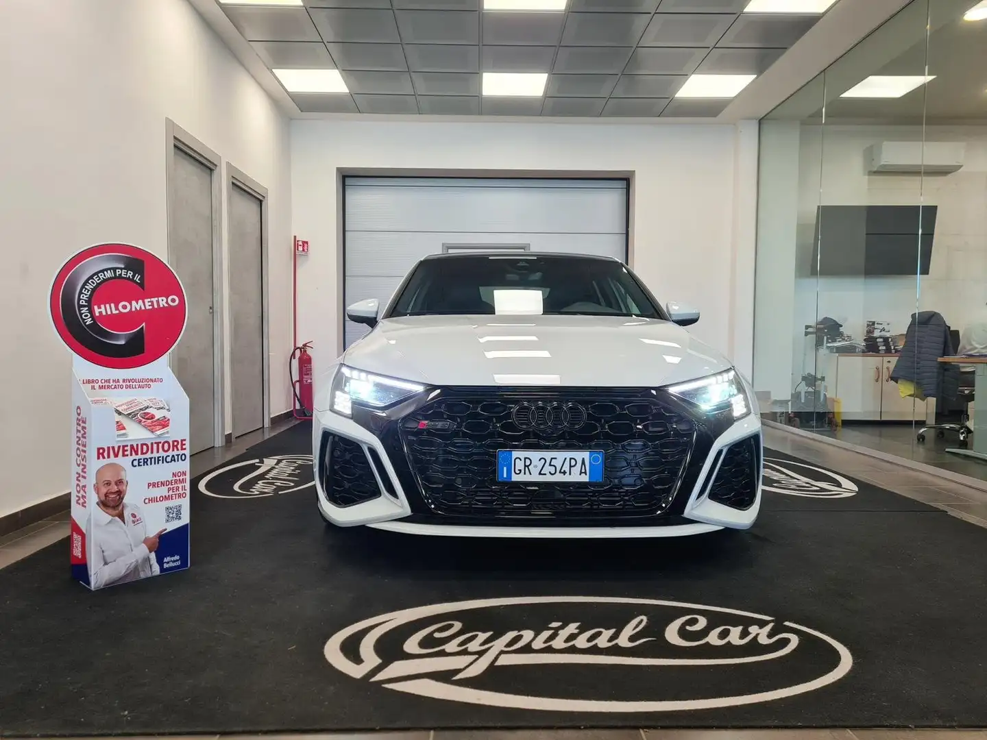 Audi RS3 A3  Sportback Sportback 2.5 tfsi quattro s-tronic Blanc - 2