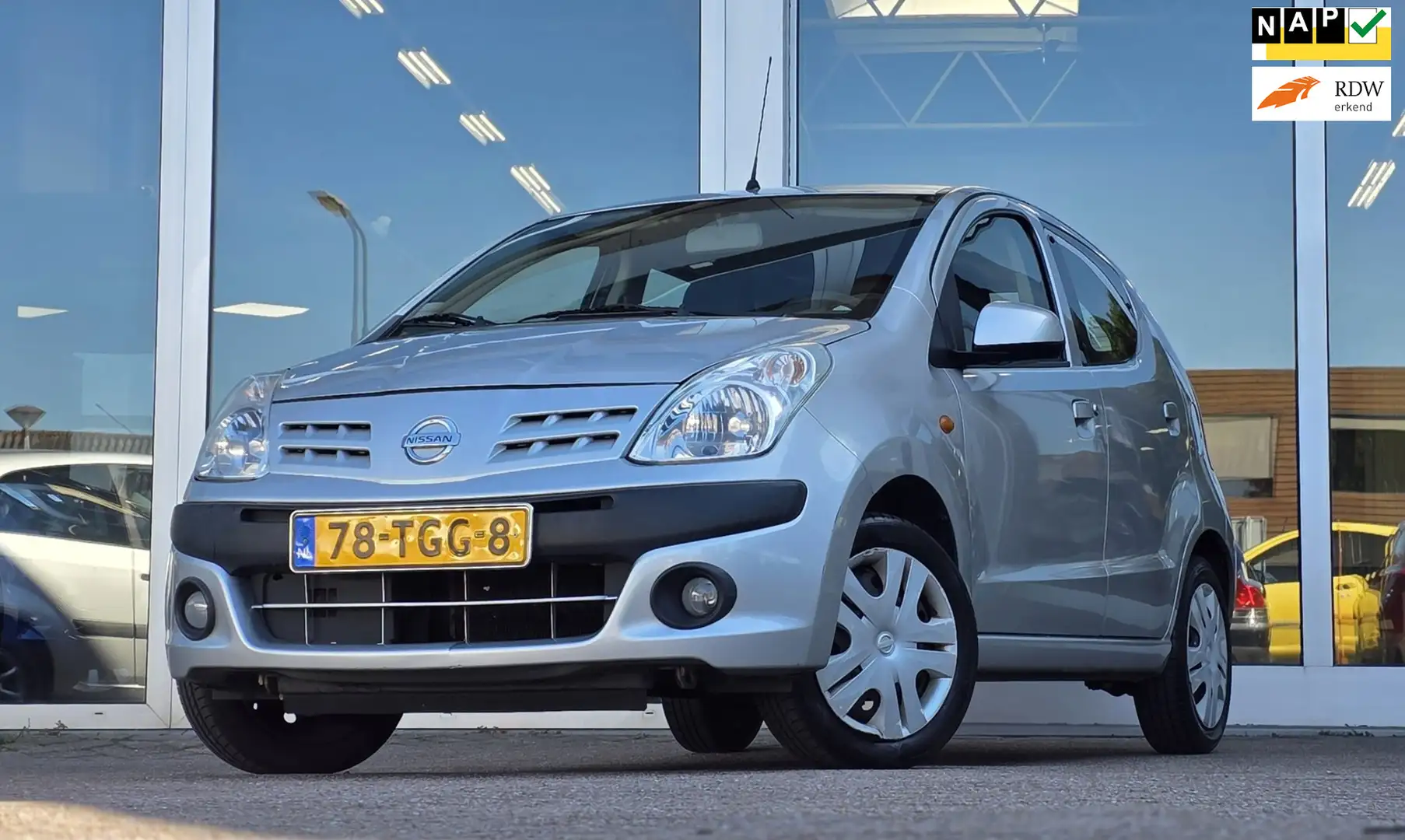 Nissan Pixo 1.0 Acenta Trekhaak APK 04-2026 Garantie Grijs - 1