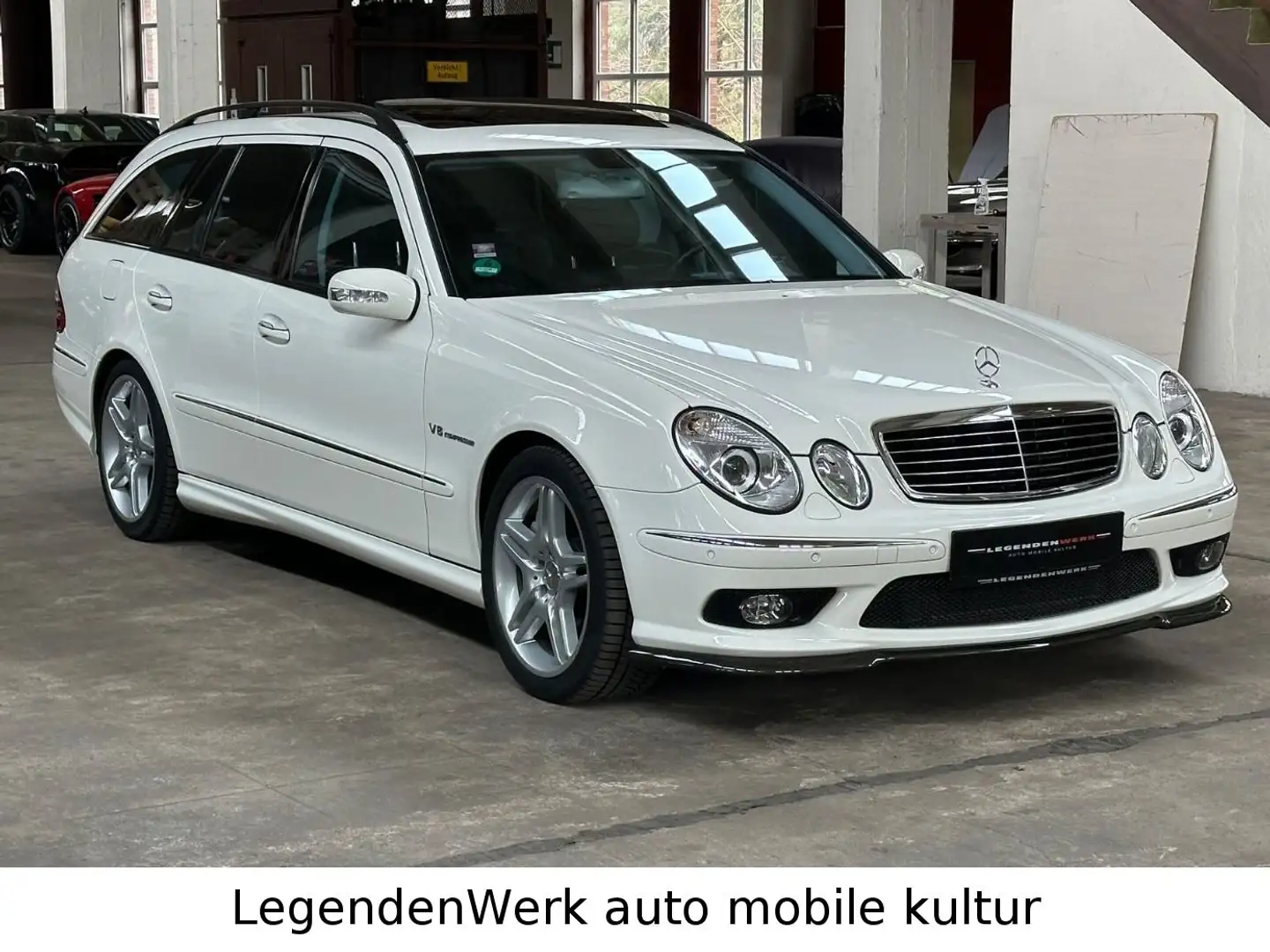 Mercedes-Benz E 55 AMG E55 AMG T-S211 Wie JAHRESWAGEN MB-Garantie 1Lack Blanco - 2