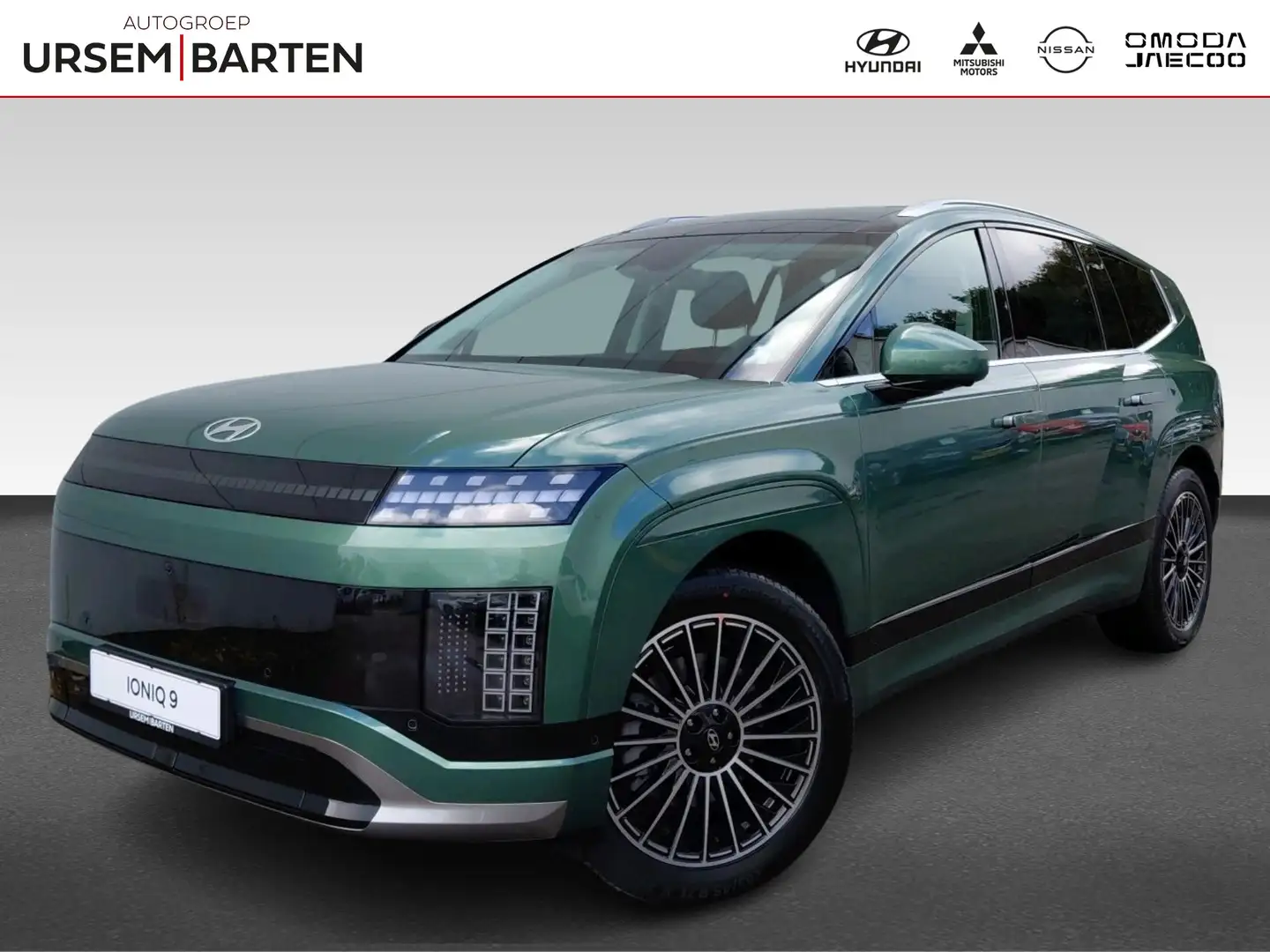Hyundai IONIQ 9 Lounge AWD 7p. 110.3 kWh VAN: €80.990 VOOR: €79.49 Zelená - 1