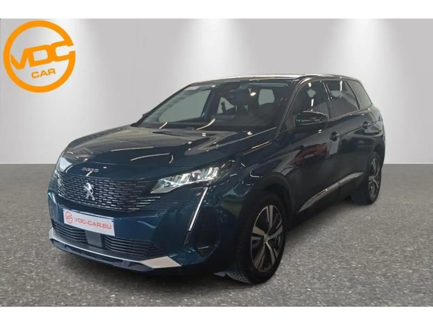 Peugeot 5008 Allure 7PL CUIR Bleu - 1