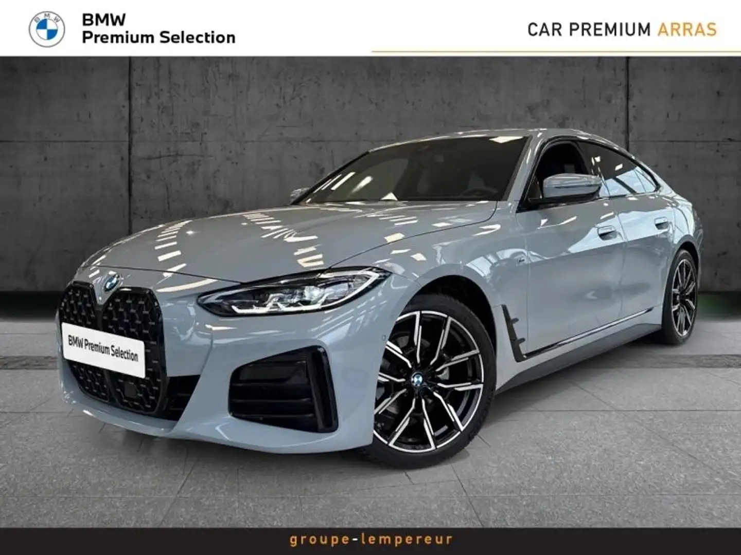 BMW 420 420dA 190ch M Sport Gris - 1