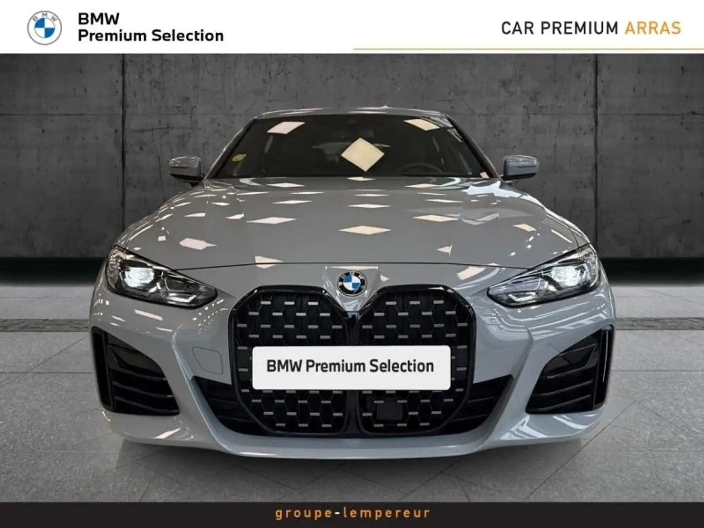 BMW 420 420dA 190ch M Sport Gris - 2