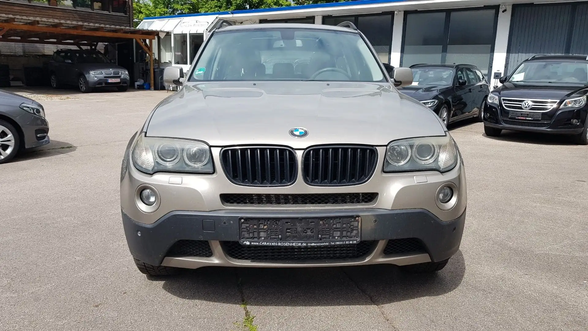 BMW X3 3.0sd ~ AHK ~ Leder ~ Pano ~ Xenon Beige - 2
