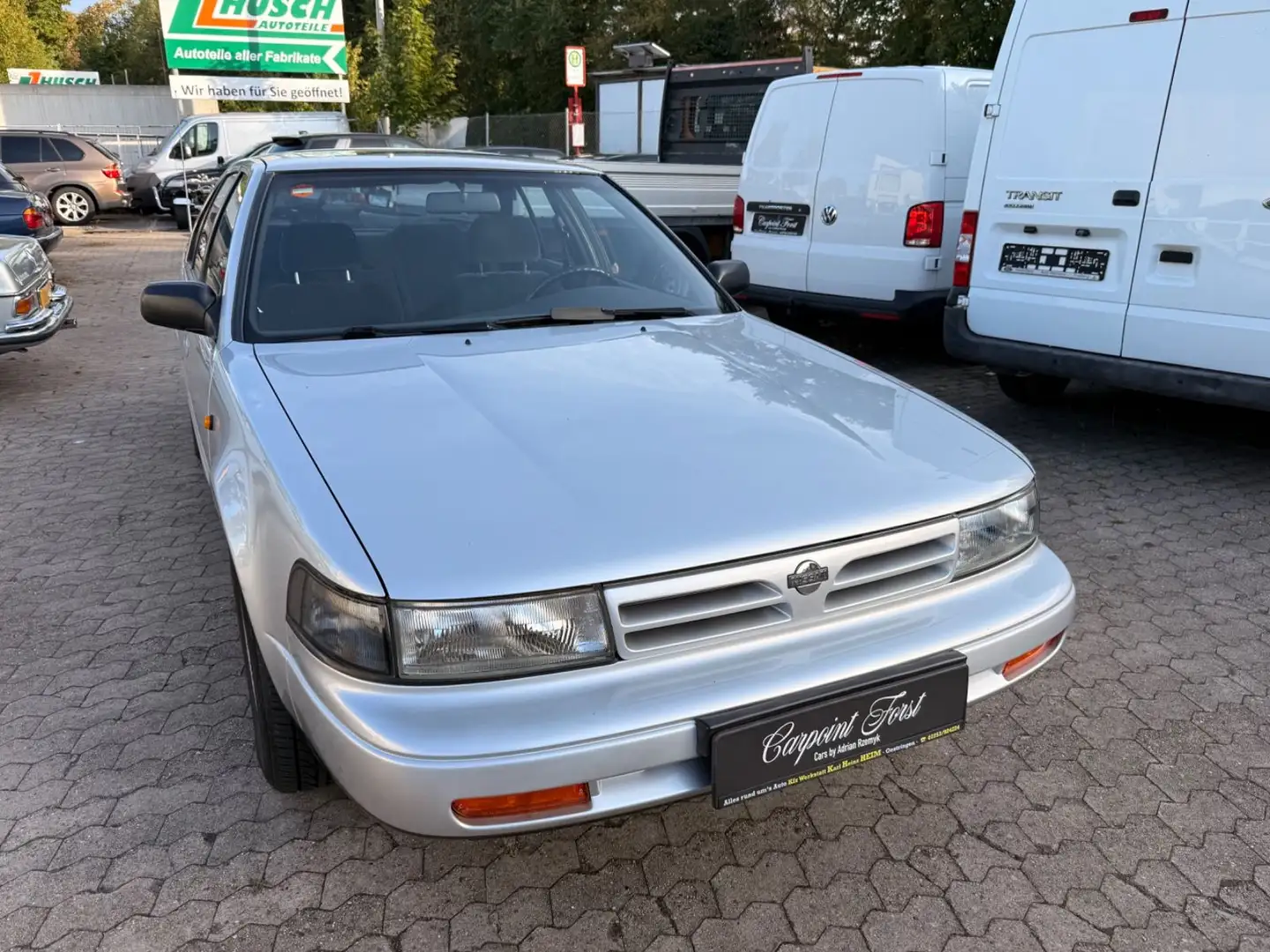 Nissan Maxima 1.Hand ,57400km, H-Kennzeichen,TüV 04.28 Silber - 1