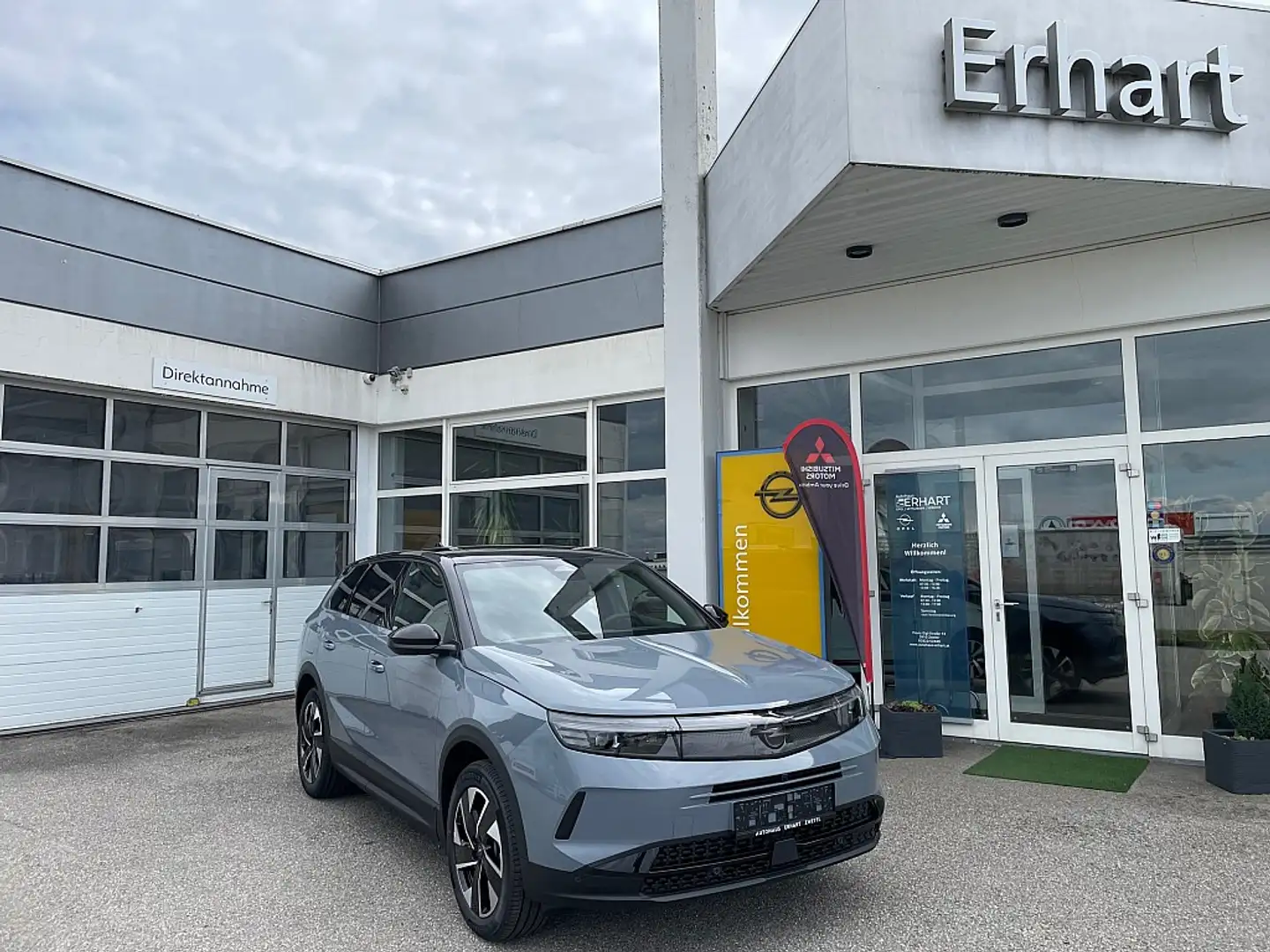 Opel Grandland 1.2 MHEV GS Aut. Gris - 1