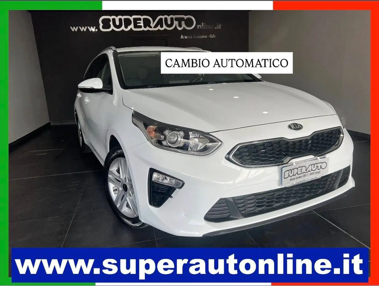 Kia Ceed / cee'd 1.6 CRDi 115 CV DCT SW Business Class Blanc - 1