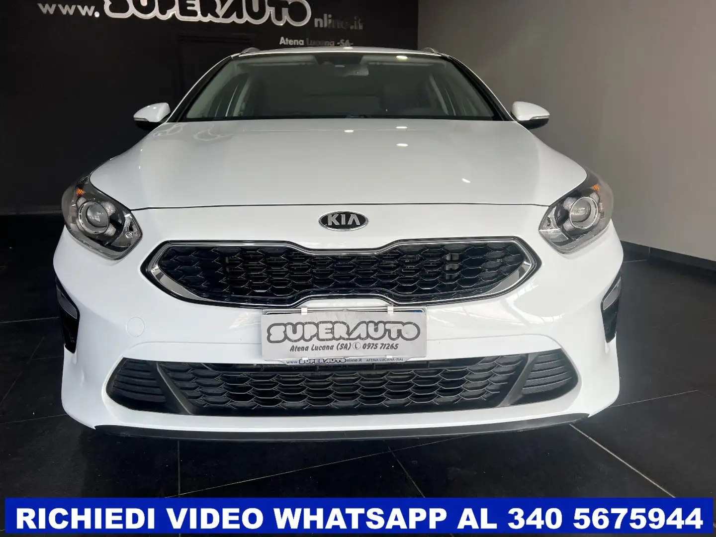Kia Ceed / cee'd 1.6 CRDi 115 CV DCT SW Business Class Blanc - 2