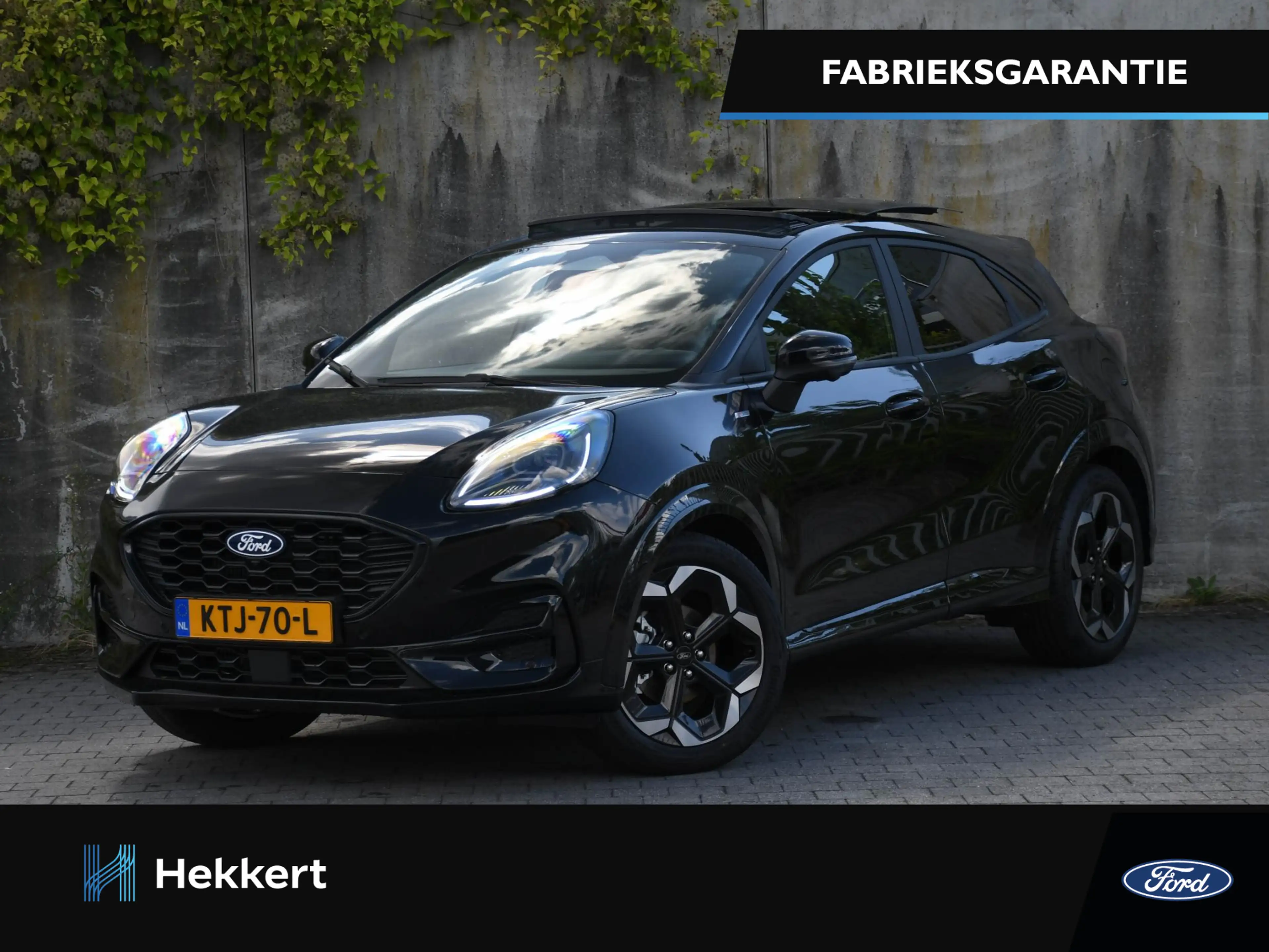 Ford Puma ST-Line X 1.0 EcoBoost Hybrid 125pk PANO-DAK | 18'