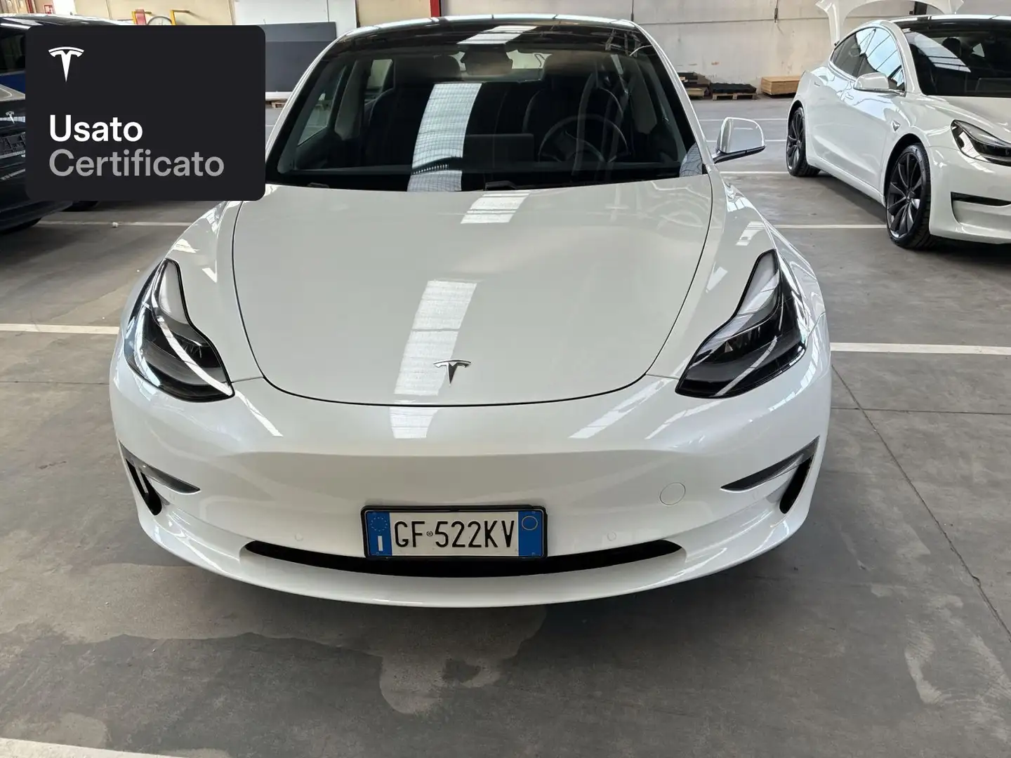Tesla Model 3 Long Range AWD Bianco - 2