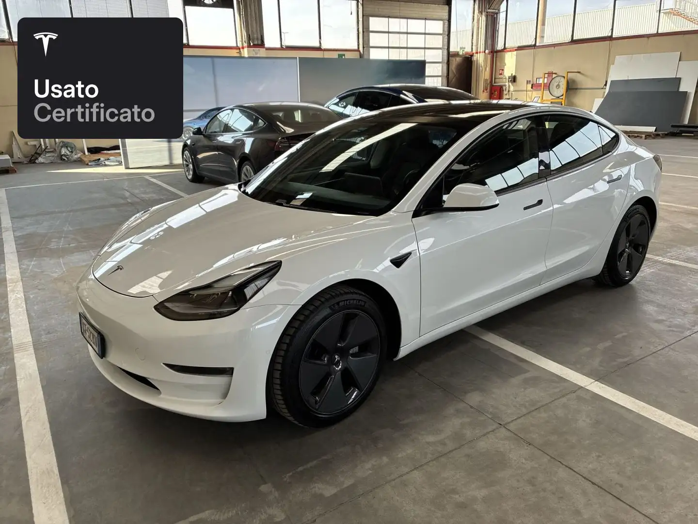 Tesla Model 3 Long Range AWD Bianco - 1