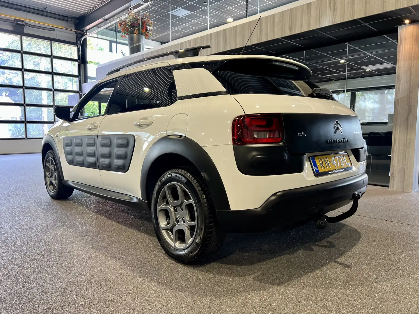Citroen C4 Cactus 1.2 PureTech Shine Automaat | Nieuwe distributie r Wit - 2