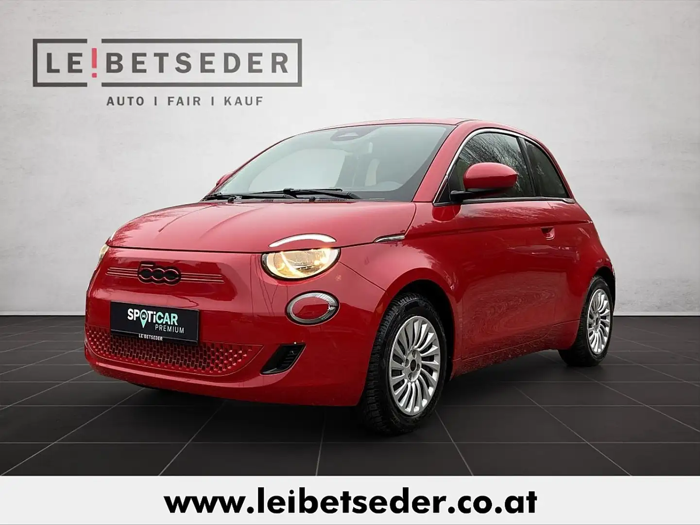 Fiat 500e 500 Elektro Red 42 kWh Rot - 1