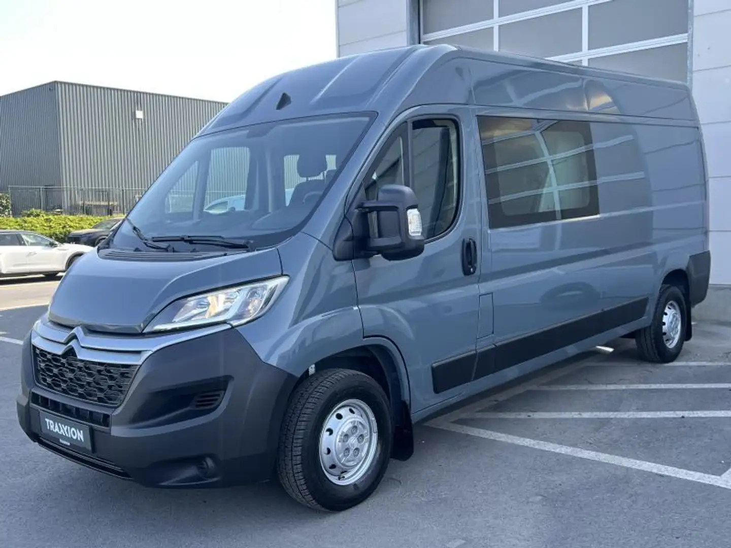 Citroen Jumper *Dubbel Cabine* 35 L3H2 - 2.2 Grijs - 1