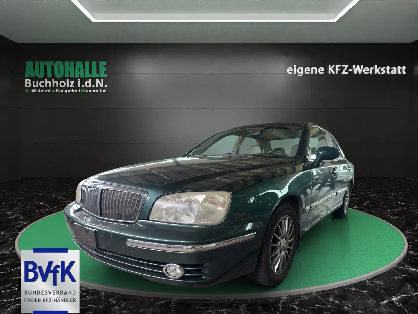 Hyundai XG 3.5 XG~Autom.Leder~STH~ALu~ALLWETTERTREIFEN~el. Verde - 1