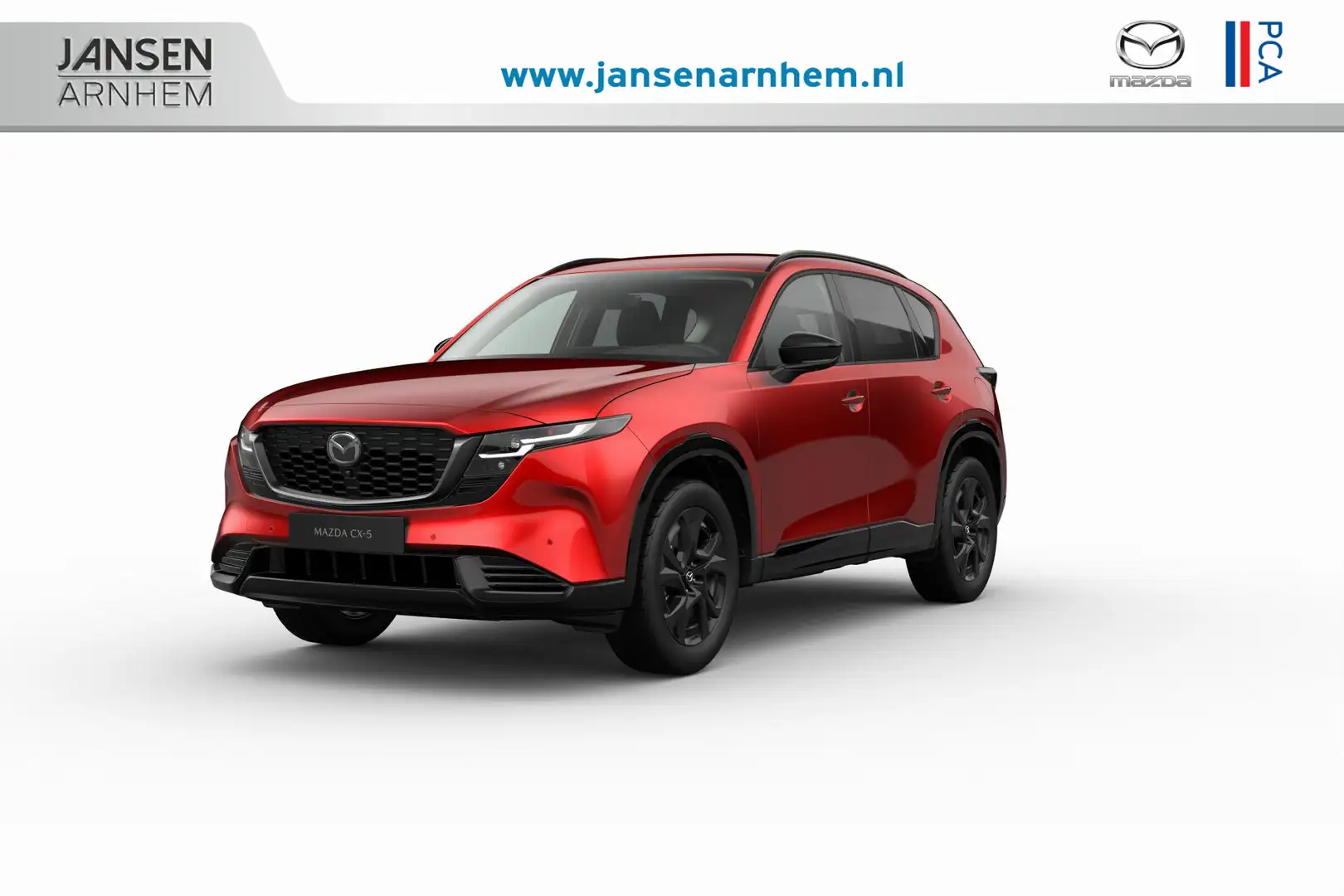 Mazda CX-5 Homura - Zwart lederen interieur & Panoramic Pack Rood - 1