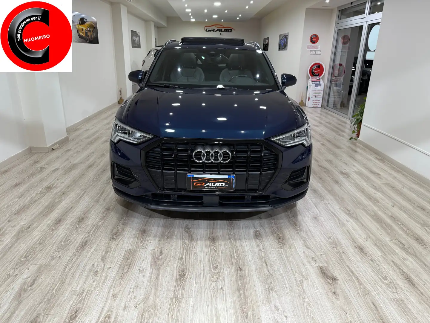 Audi Q3 Q3 35 TDI S tronic S line edition Tetto Apribile&P Blu/Azzurro - 2