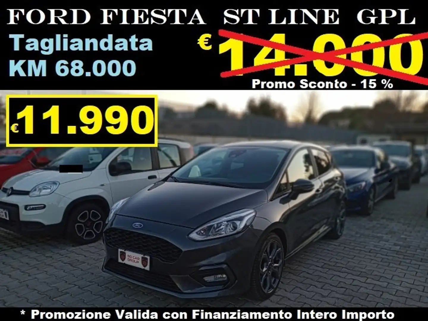 Ford Fiesta ST Line GPL Full Optional Grigio - 1