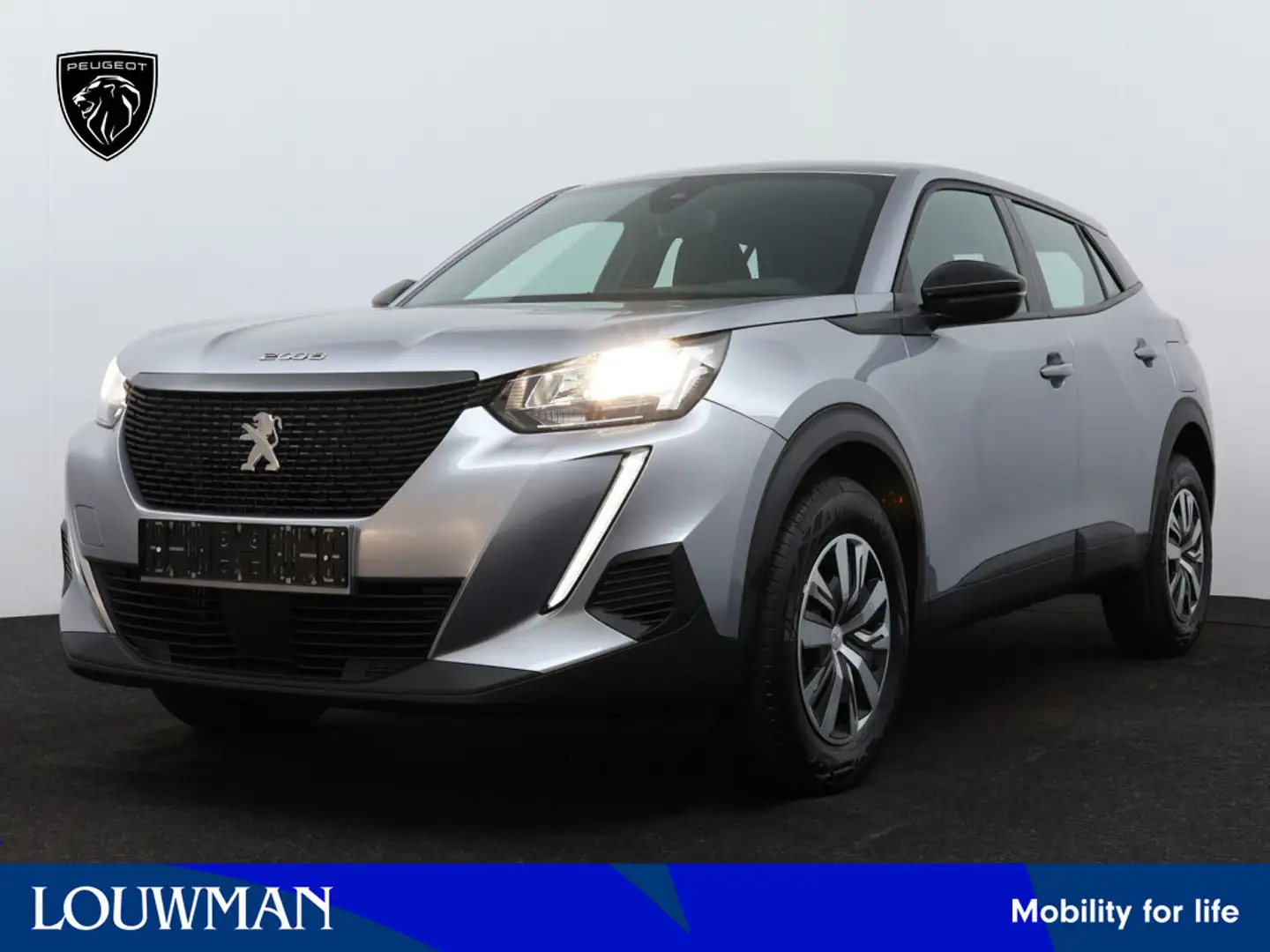 Peugeot 2008 1.2 PureTech Active Pack | Apple Carplay/Android A Gris - 1