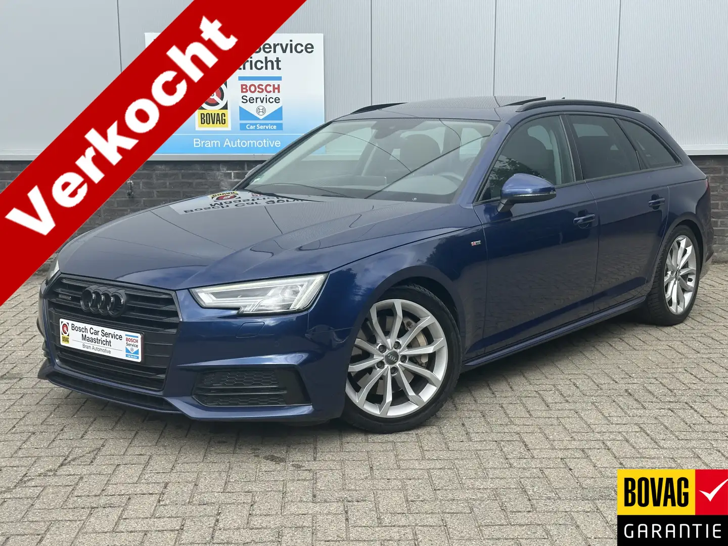 Audi A4 Avant 3.0 TDI quattro Sport S-Line | Pro-line | Pa Bleu - 1
