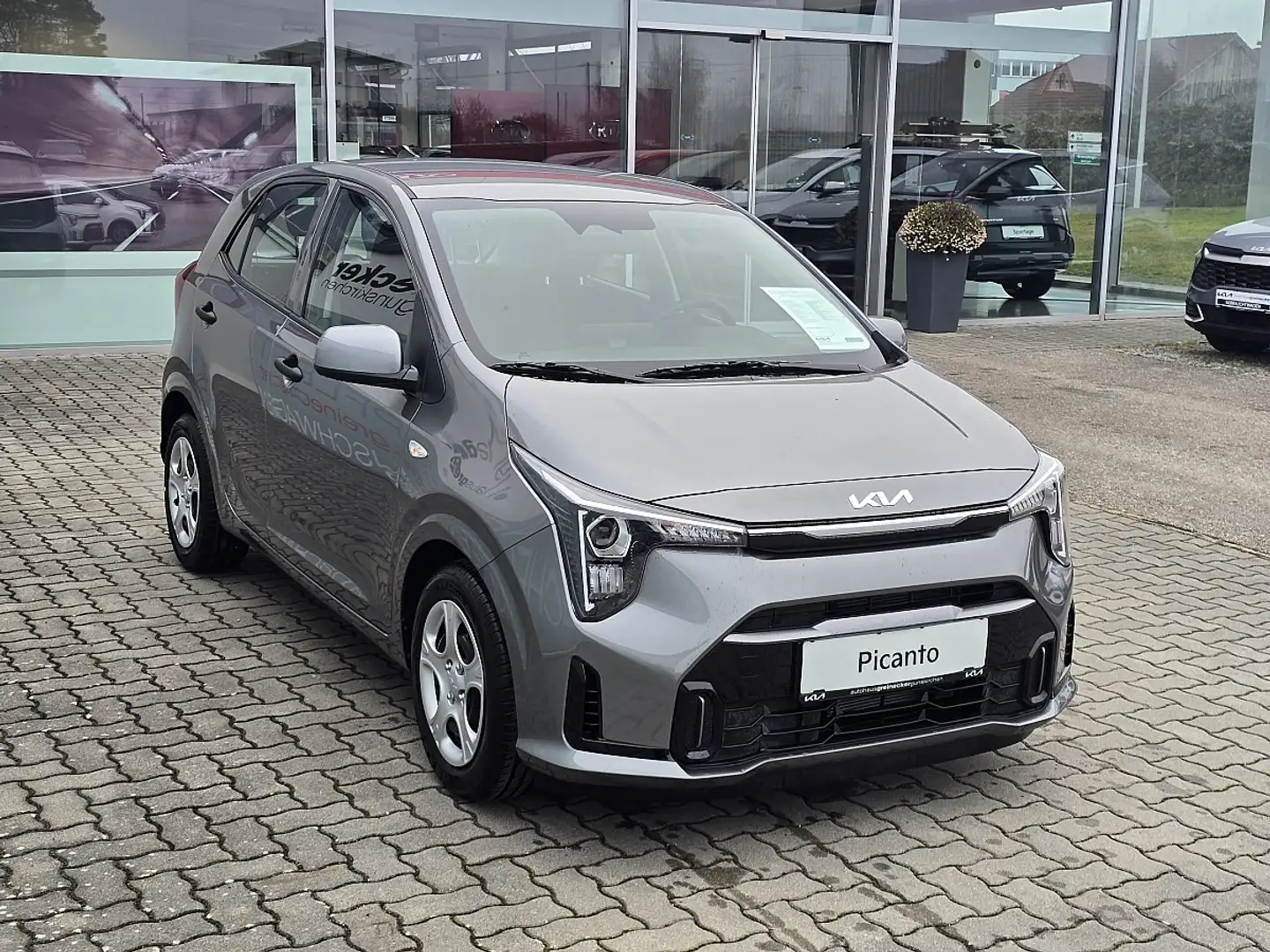 Kia Picanto 1,0 GDI Titan 4 Stz. Grau - 2