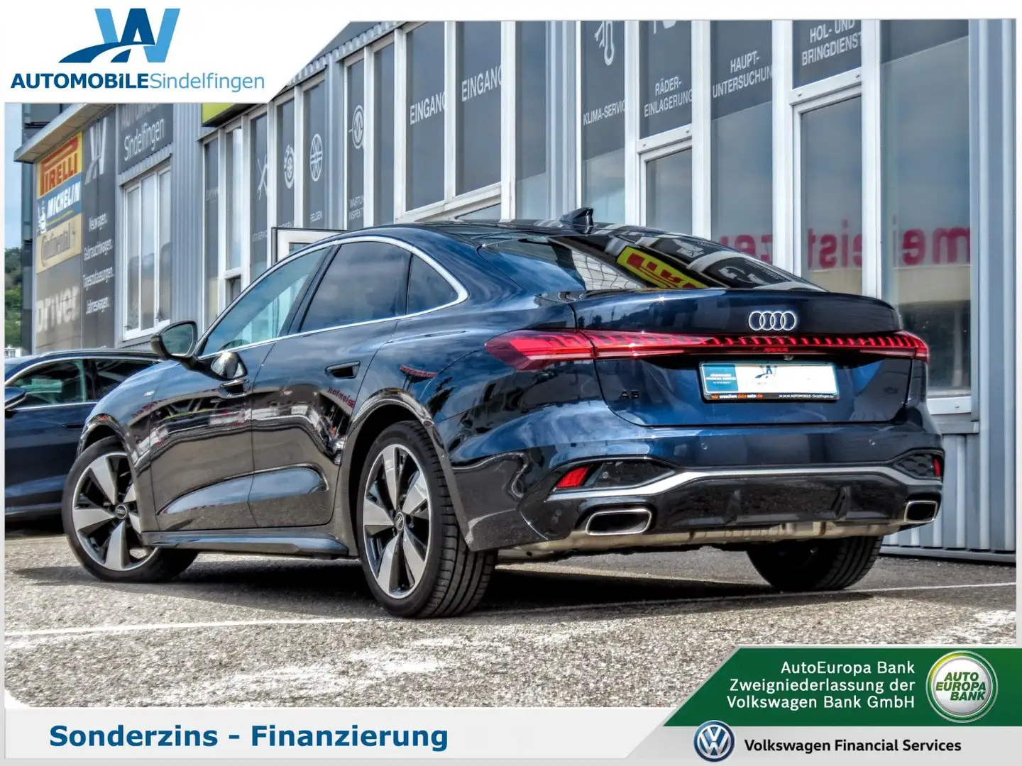 Audi A5 Limousine TFSI 150kW S tronic 2x S line TECH Blauw - 2