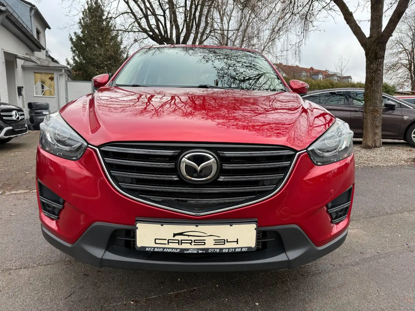Mazda CX-5 Nakama Intense AWD NAVI*LEDER*ALLRAD* Rot - 2
