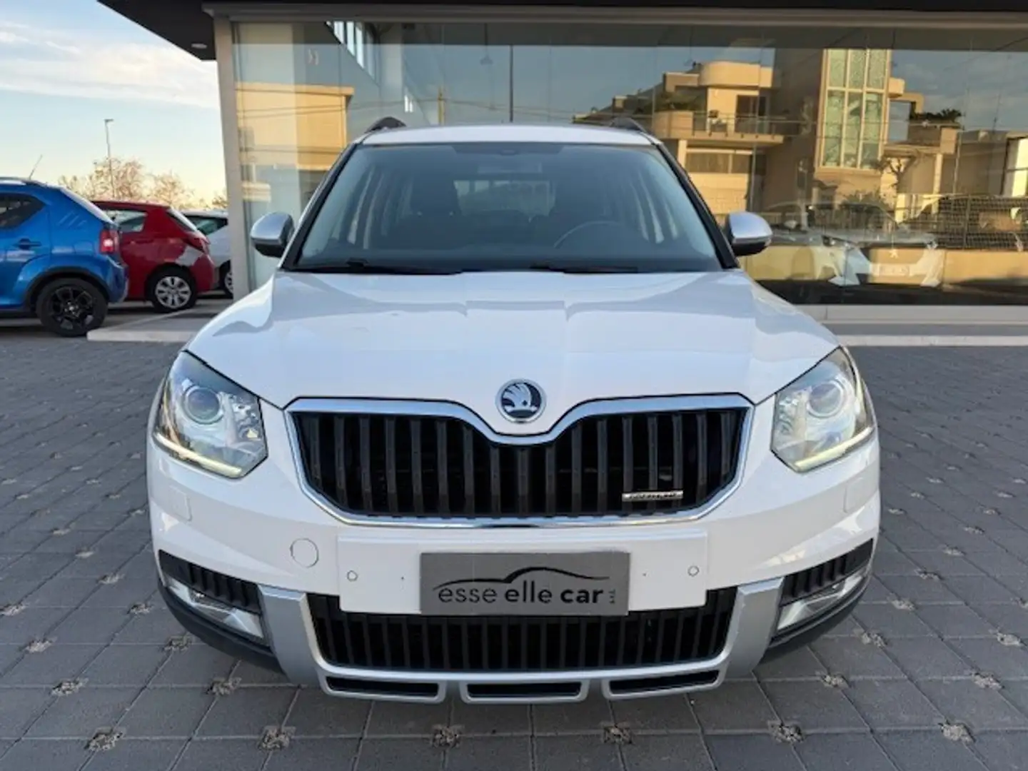 Skoda Yeti Yeti 1.6 TDI CR 105CV Elegance GreenLine 2014 Bianco - 2