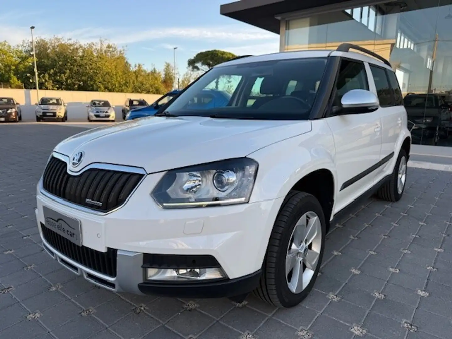 Skoda Yeti Yeti 1.6 TDI CR 105CV Elegance GreenLine 2014 Bianco - 1