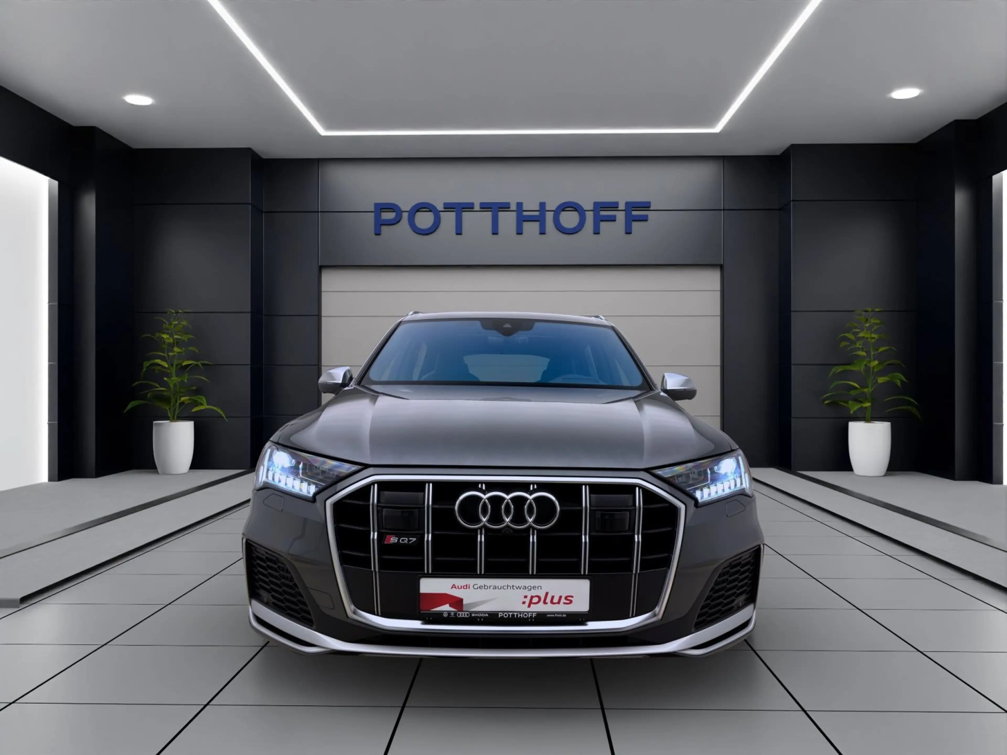 Audi SQ7 Q S LINE STDHZG PANO AHK MATRIX NAVI+ — photo 8