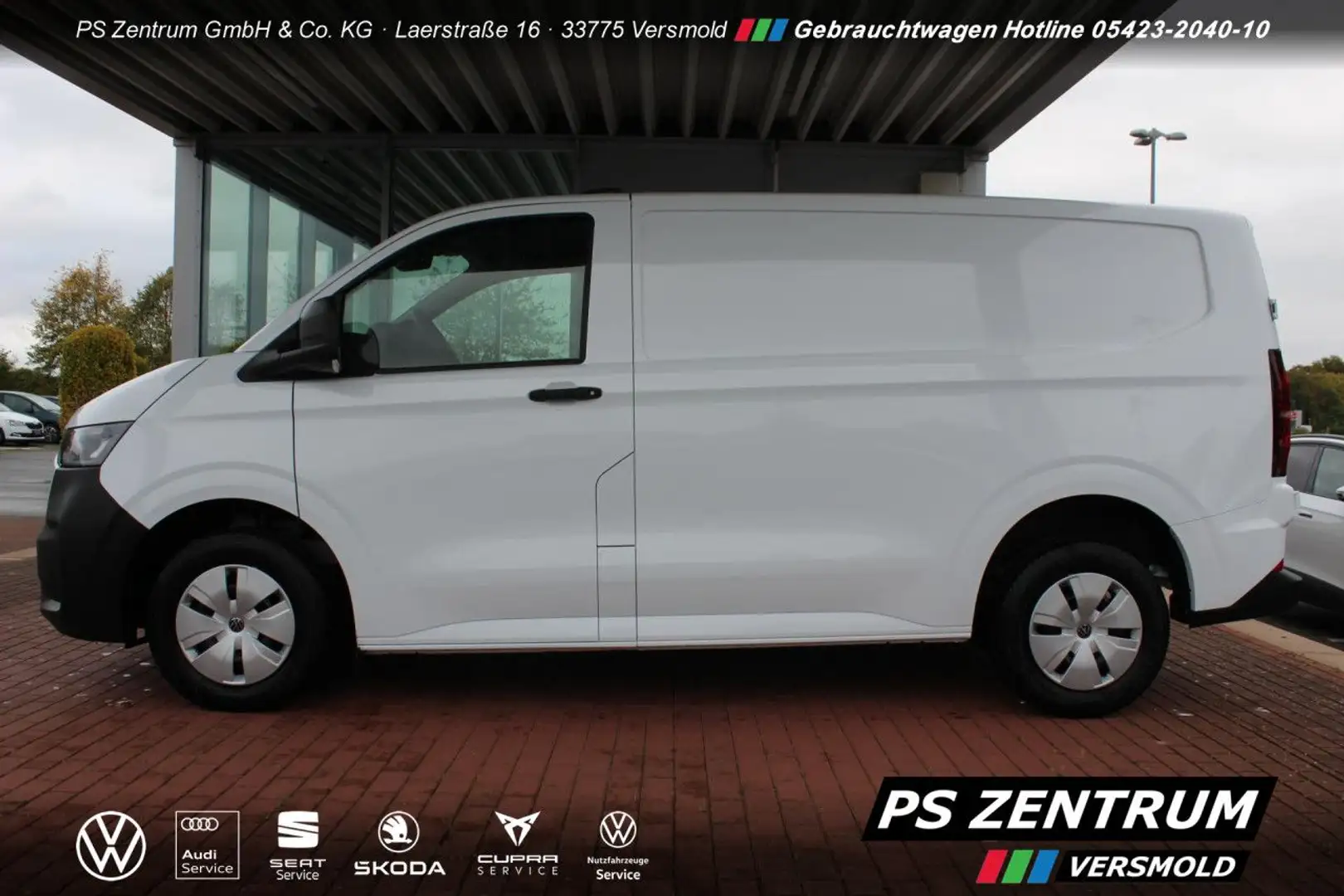Volkswagen T7 Transporter Transporter Kasten 2.0 l TDI RFK TEMP SH Bluetooth Blanc - 2