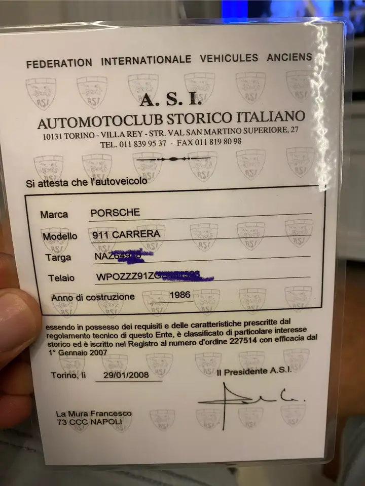 Porsche 911 3.2 Cabriolet 42000 Km 2 Proprietari, foto 3
