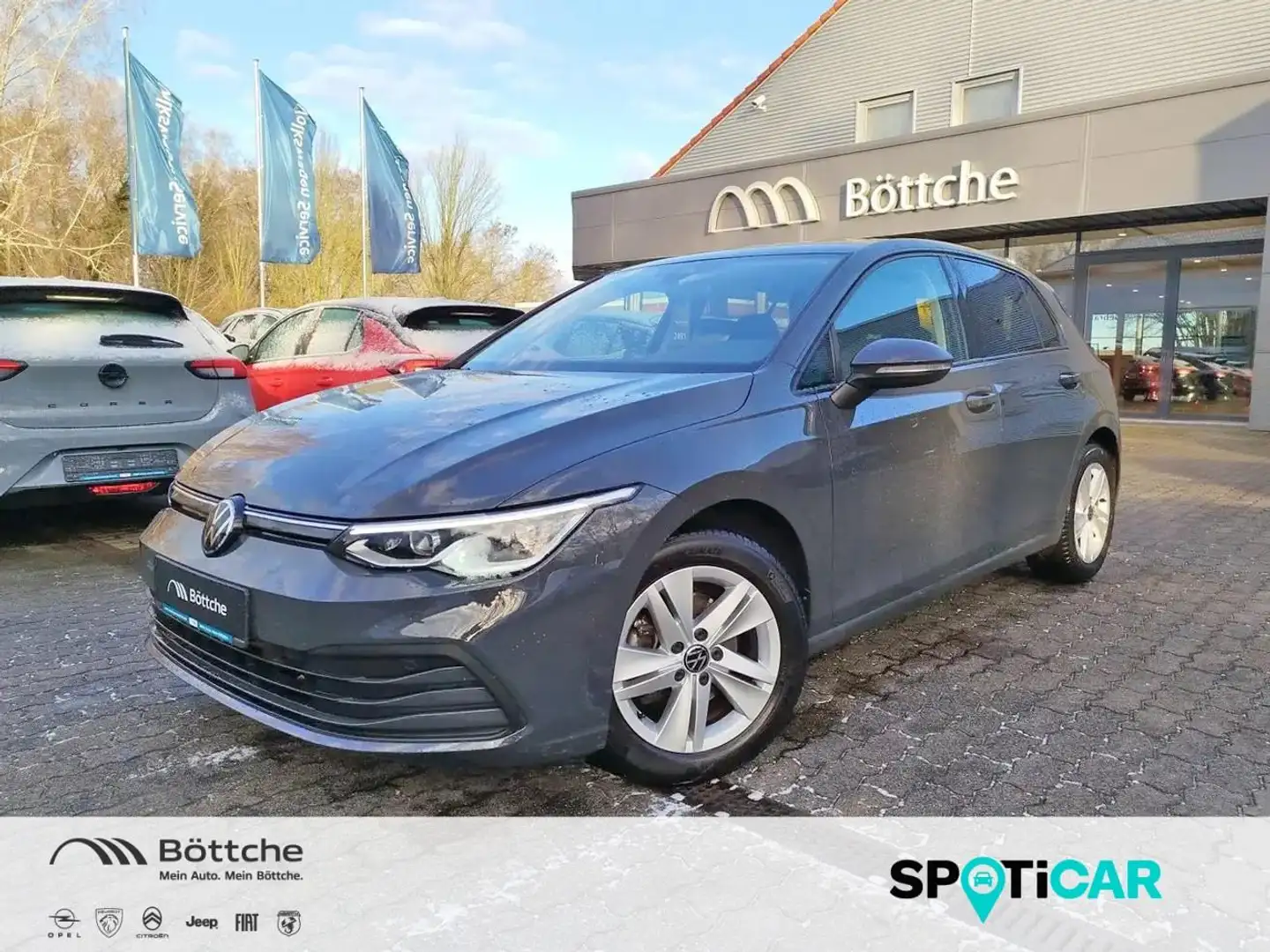 Volkswagen Golf Life 1.5 TSI 20xVORHANDEN!! ACC*NAVI*SITZHEIZUNG Grau - 1