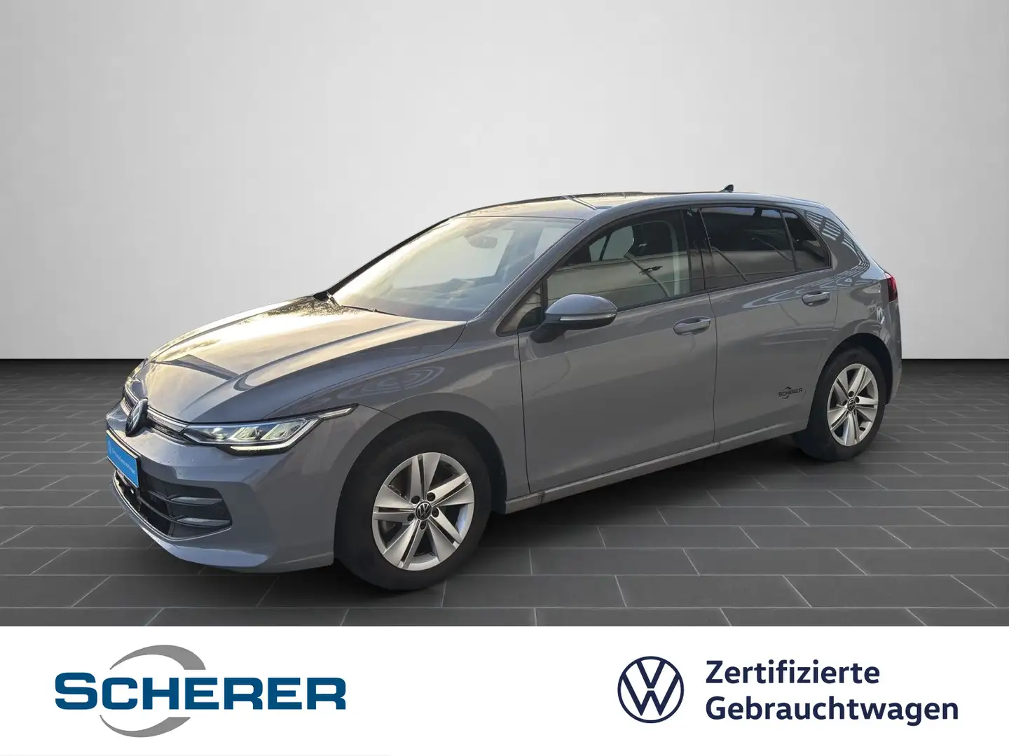 Volkswagen Golf VIII Life 1.5 l eTSI DSG NAVI HEAD-UP SHZ G Grau - 1