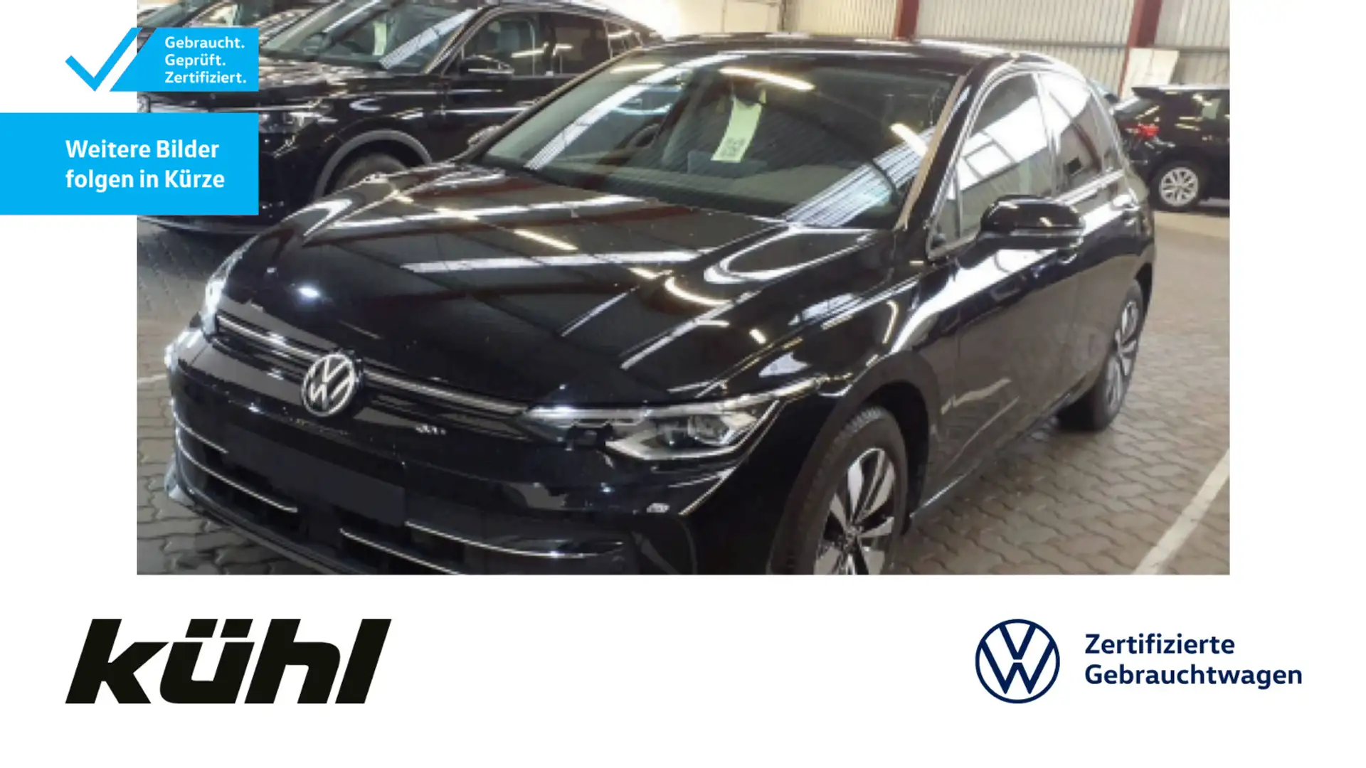 Volkswagen Golf 8 VIII 1.5 TSI Goal LED+/ACC/App/Navi/AHK Schwarz - 1