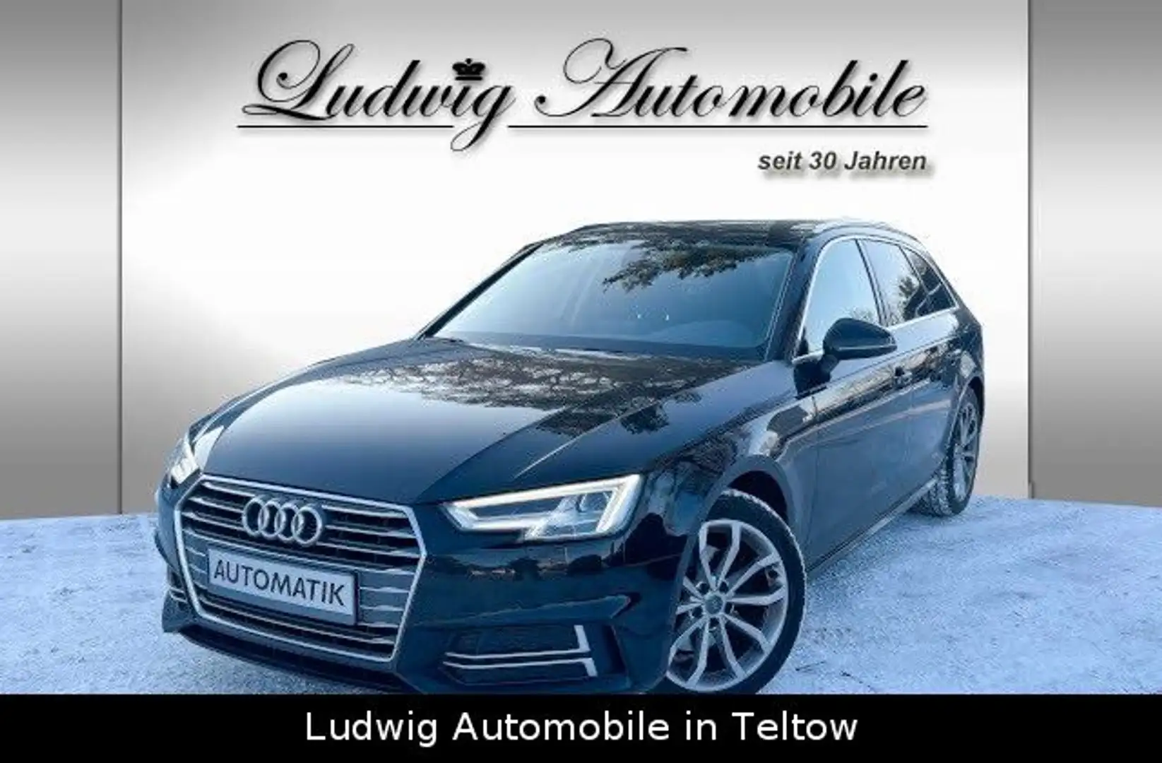 Audi A4 Avant sport S-Line Automatik*Navi*Shz Schwarz - 1