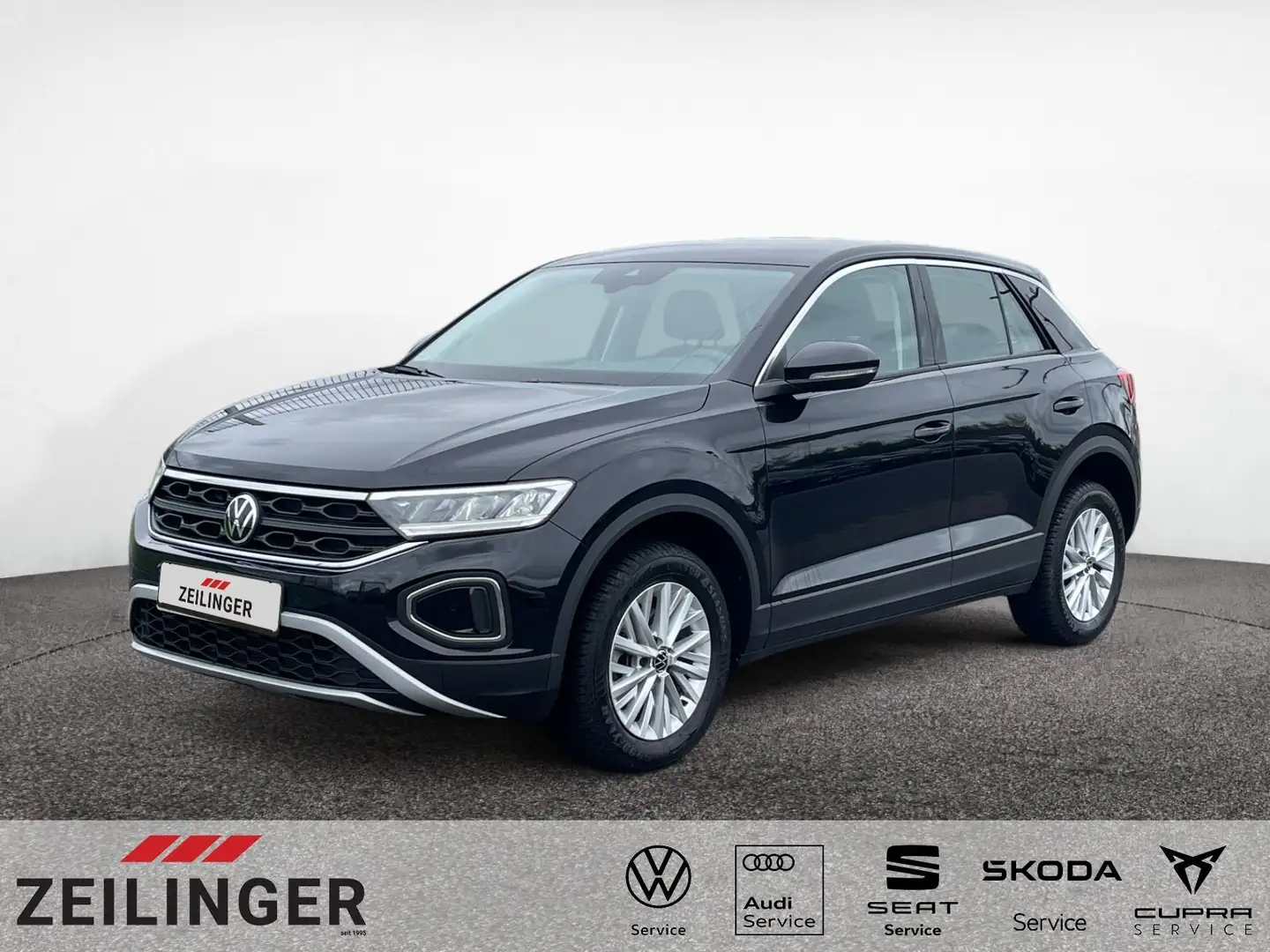 Volkswagen T-Roc TSI|AHK|APP-CONNECT|ACC|CLIMATRONIC|SHZ Schwarz - 1