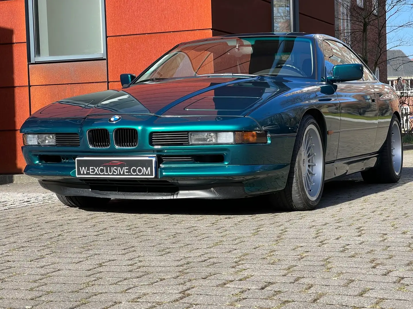 BMW 850 i Coupe Schaltgetriebe, SSD, AlpinaRäder Зелений - 1