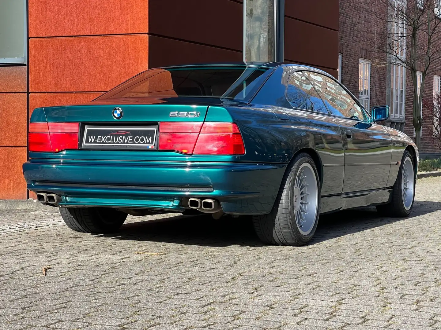 BMW 850 i Coupe Schaltgetriebe, SSD, AlpinaRäder Зелений - 2