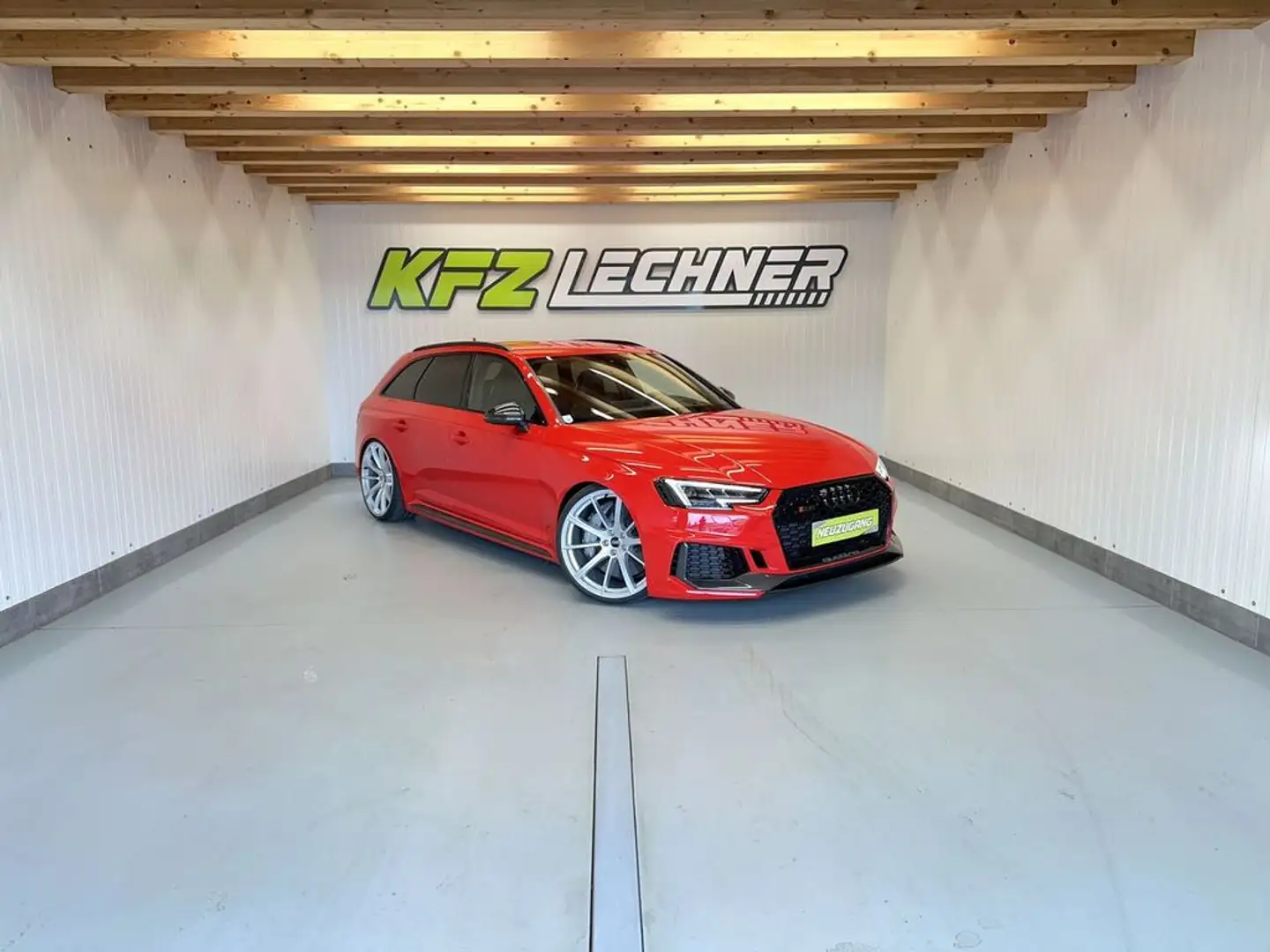 Audi RS4 AV 2.9 TFSI QUATTRO KERAMIK*MATRIX*HUD*CARBON Rouge - 1