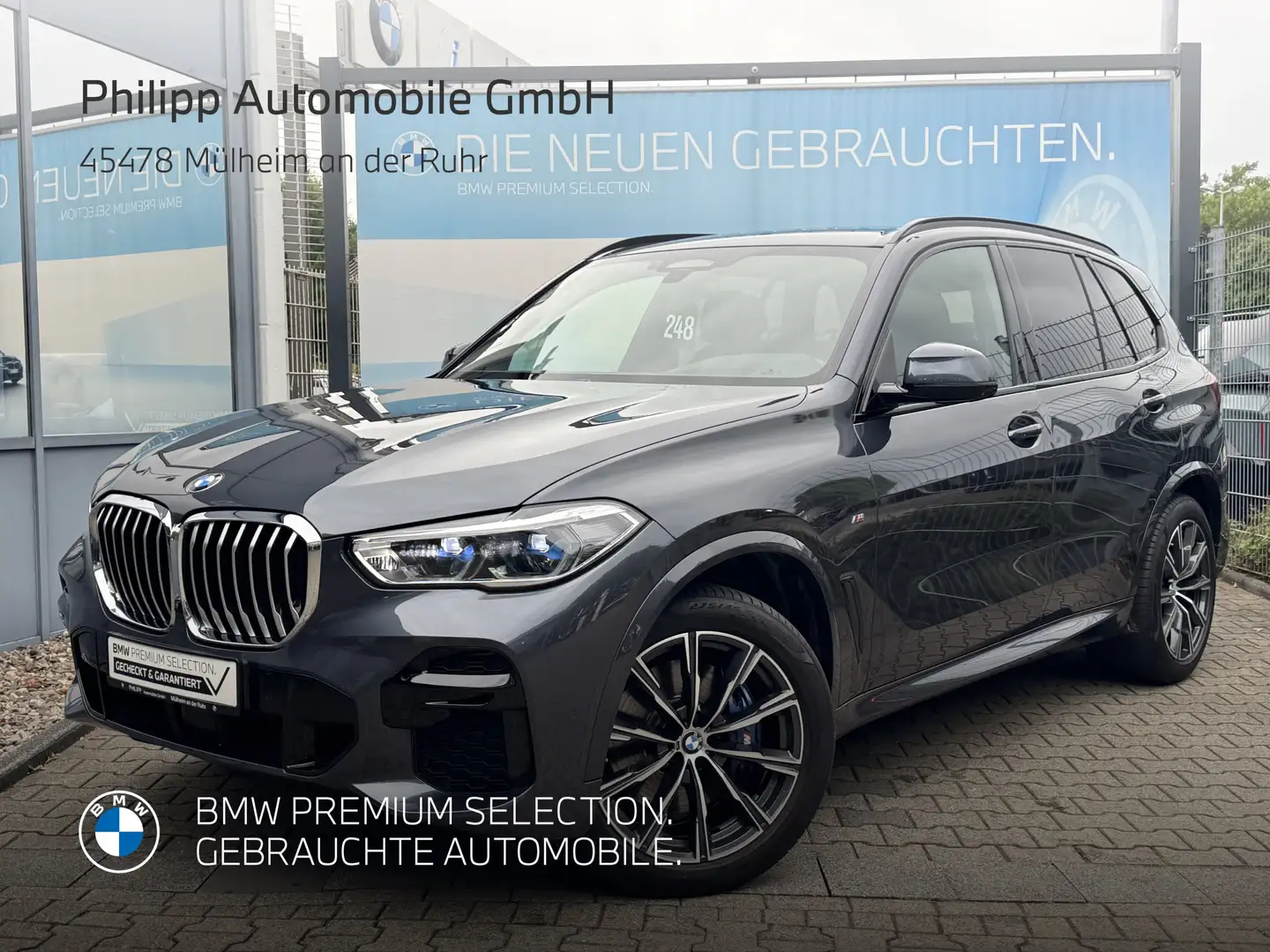 BMW X5 xDrive30d M Sport LASER Int-Lenk Sitzlüftung Grau - 2