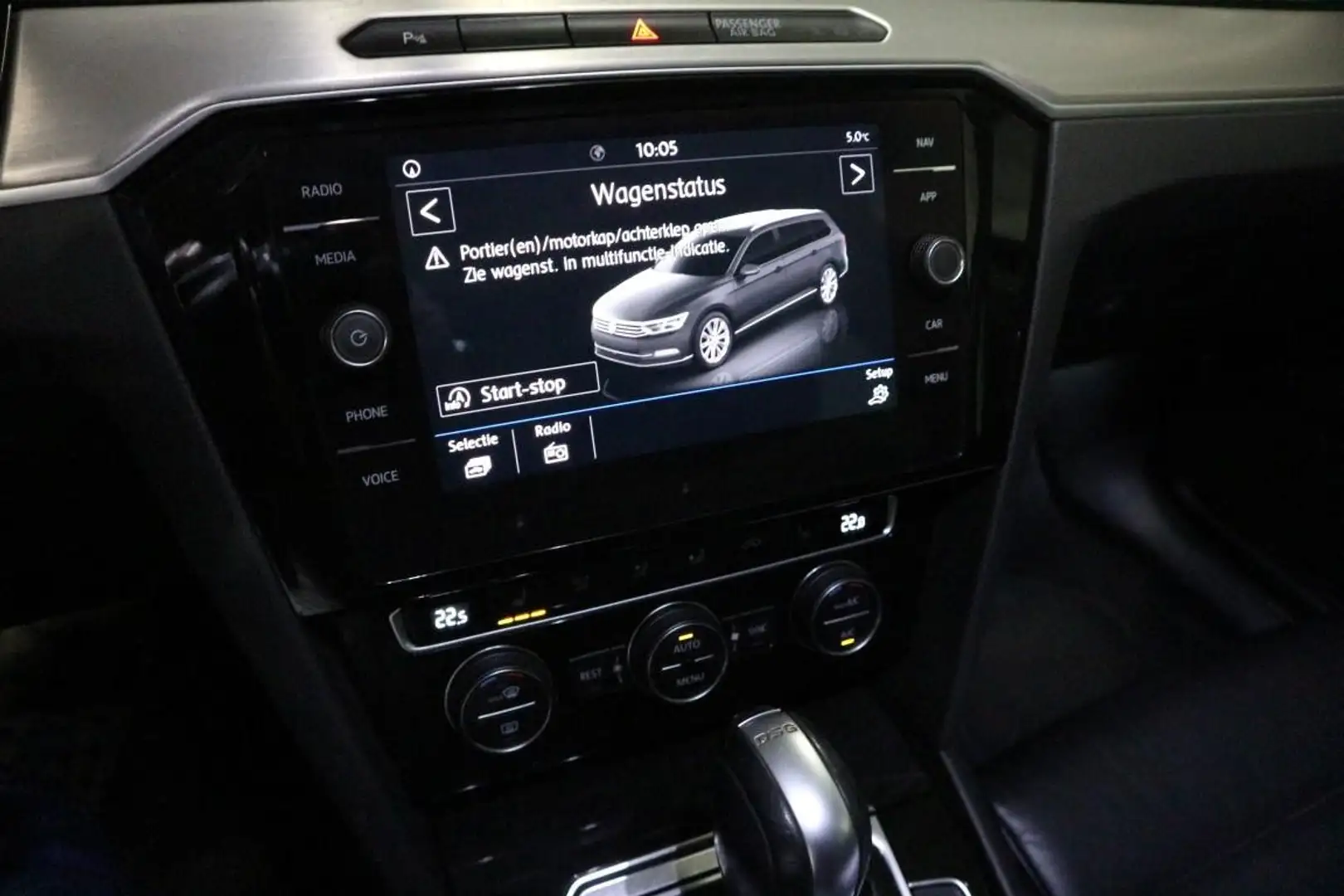 Volkswagen Passat Variant 1.6 TDI Highline / LEER / AUTOMAAT / BLACK ON BLAC Negro - 2