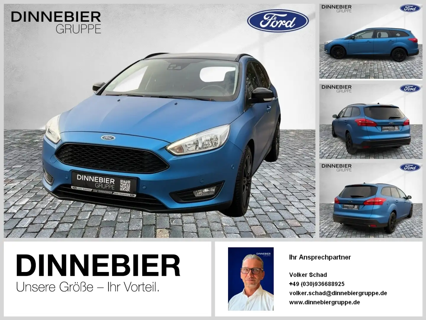 Ford Focus Business NAVI PDC AUT Grigio - 1