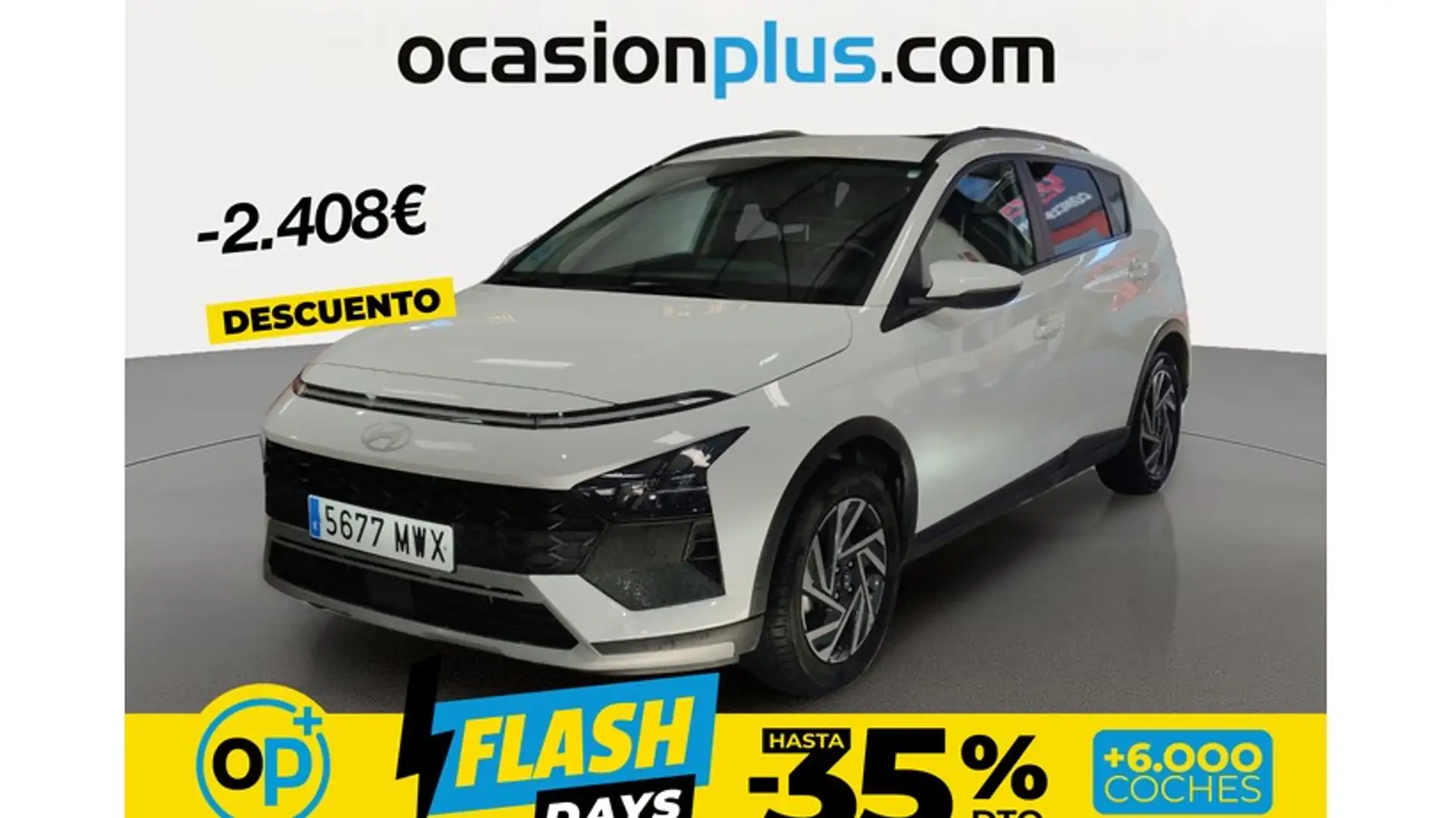 Hyundai BAYON 1.0 TGDI 48V Maxx Blanc - 1