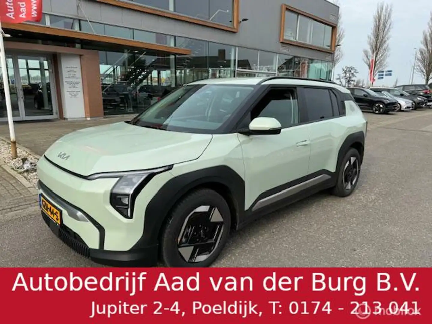 Kia EV3 Plus 58.3 kWh Volledig electrisch rijden , mooie l Zelená - 1